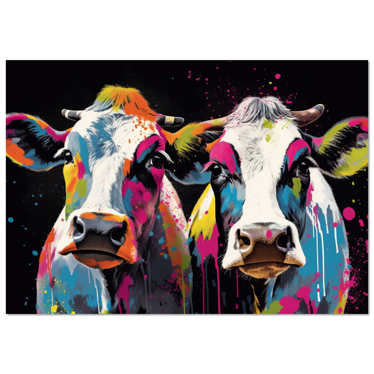Cow cows pop art (COW20)