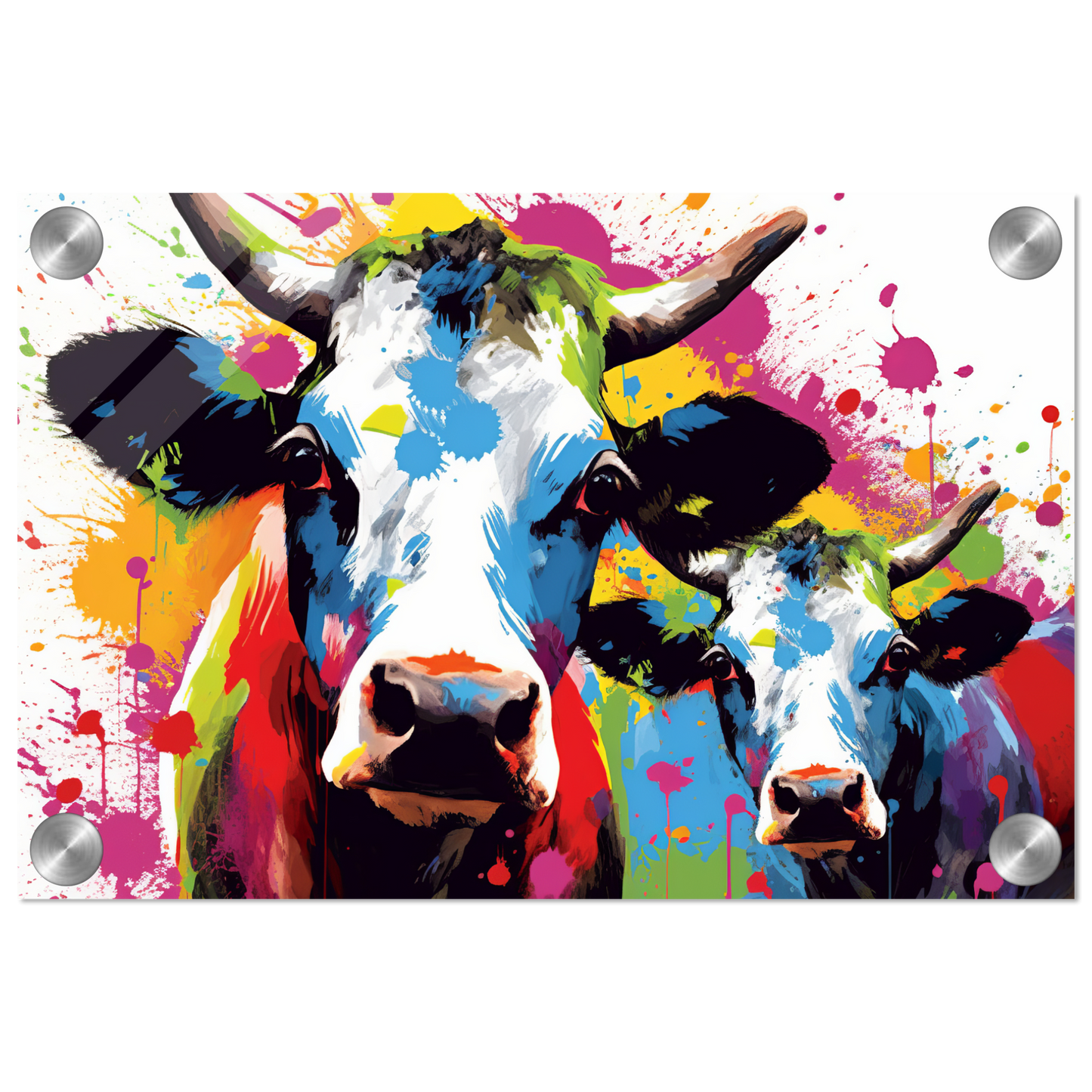 Cow cows pop art (COW21)