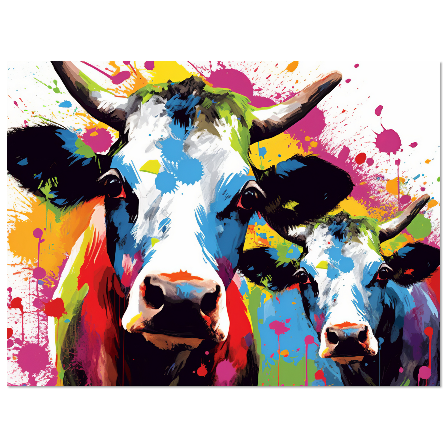 Cow cows pop art (COW21)
