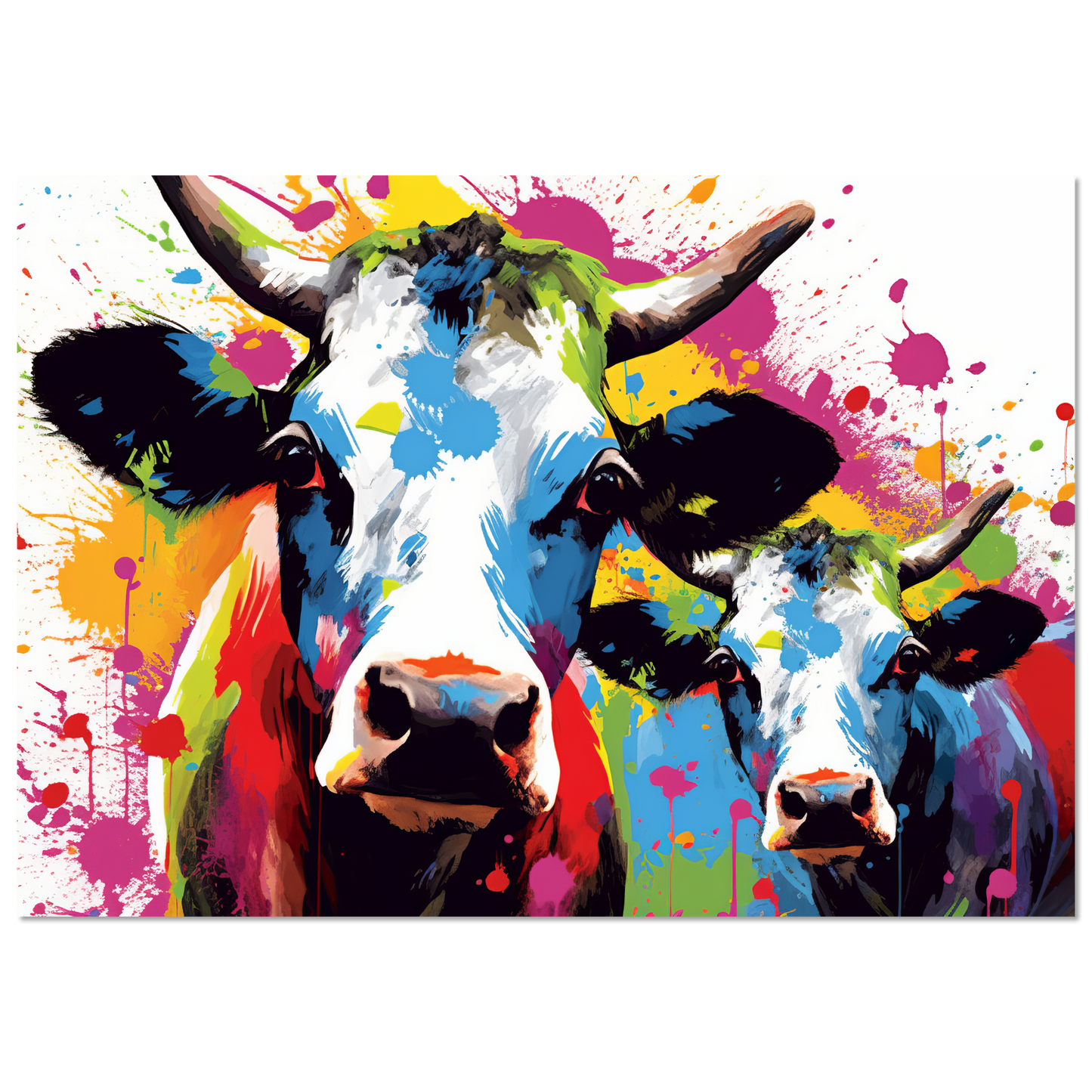 Cow cows pop art (COW21)