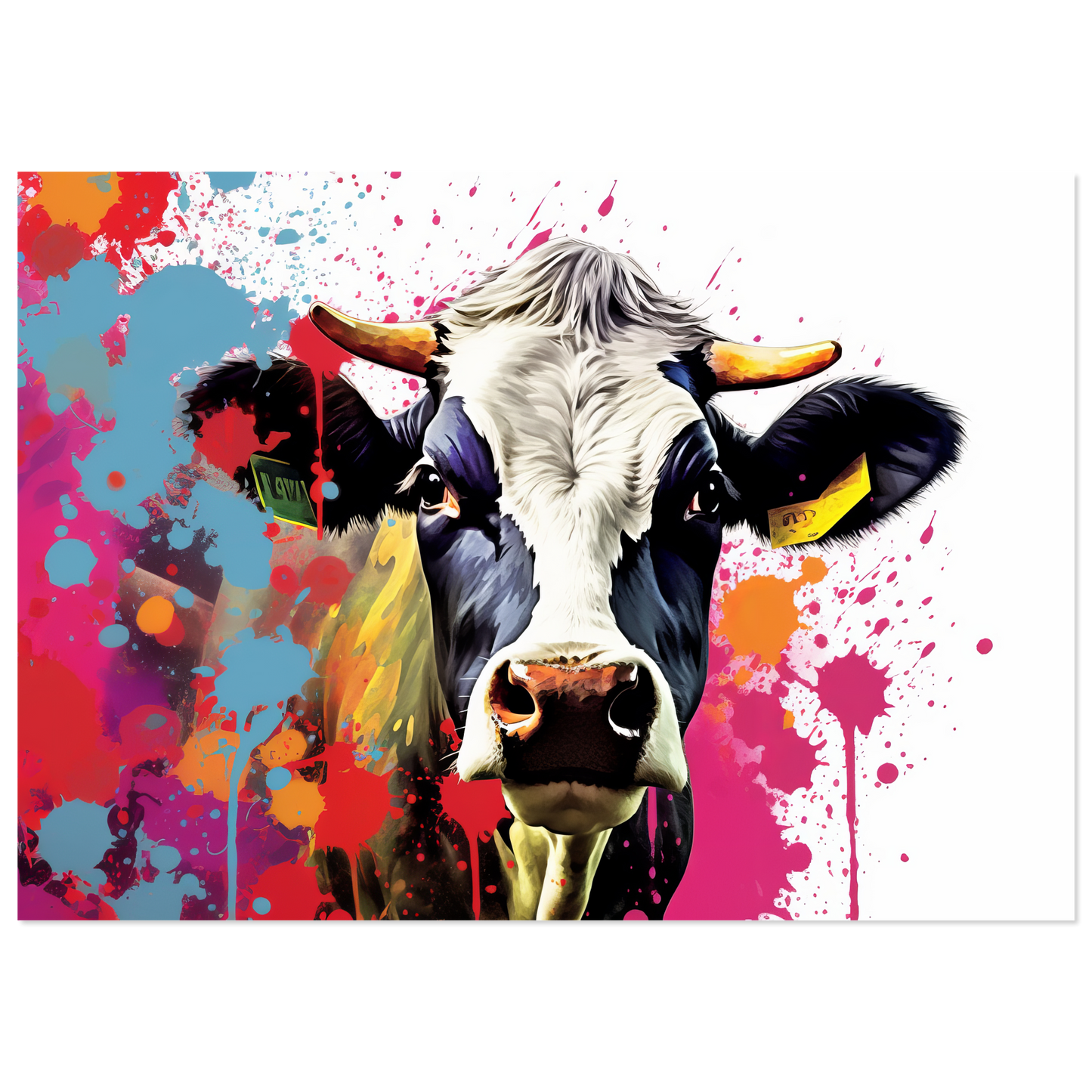 Cow cows pop art (COW22)