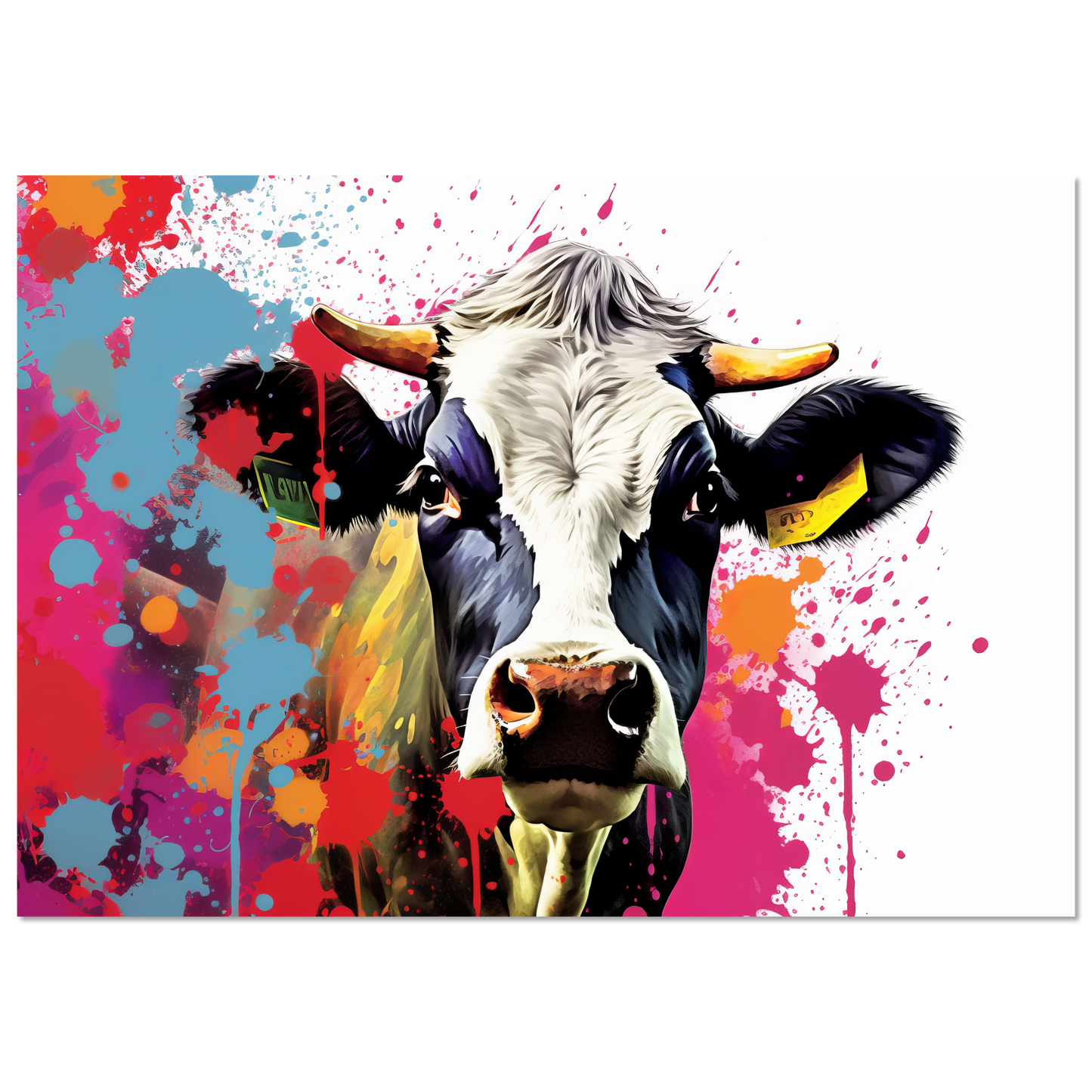 Cow cows pop art (COW22)