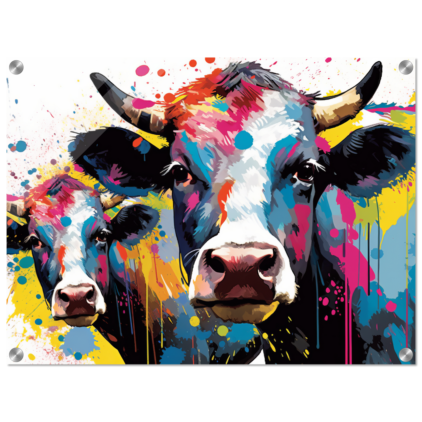 Cow cows pop art (COW23)