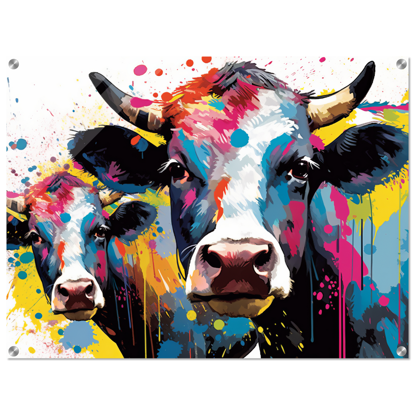 Cow cows pop art (COW23)