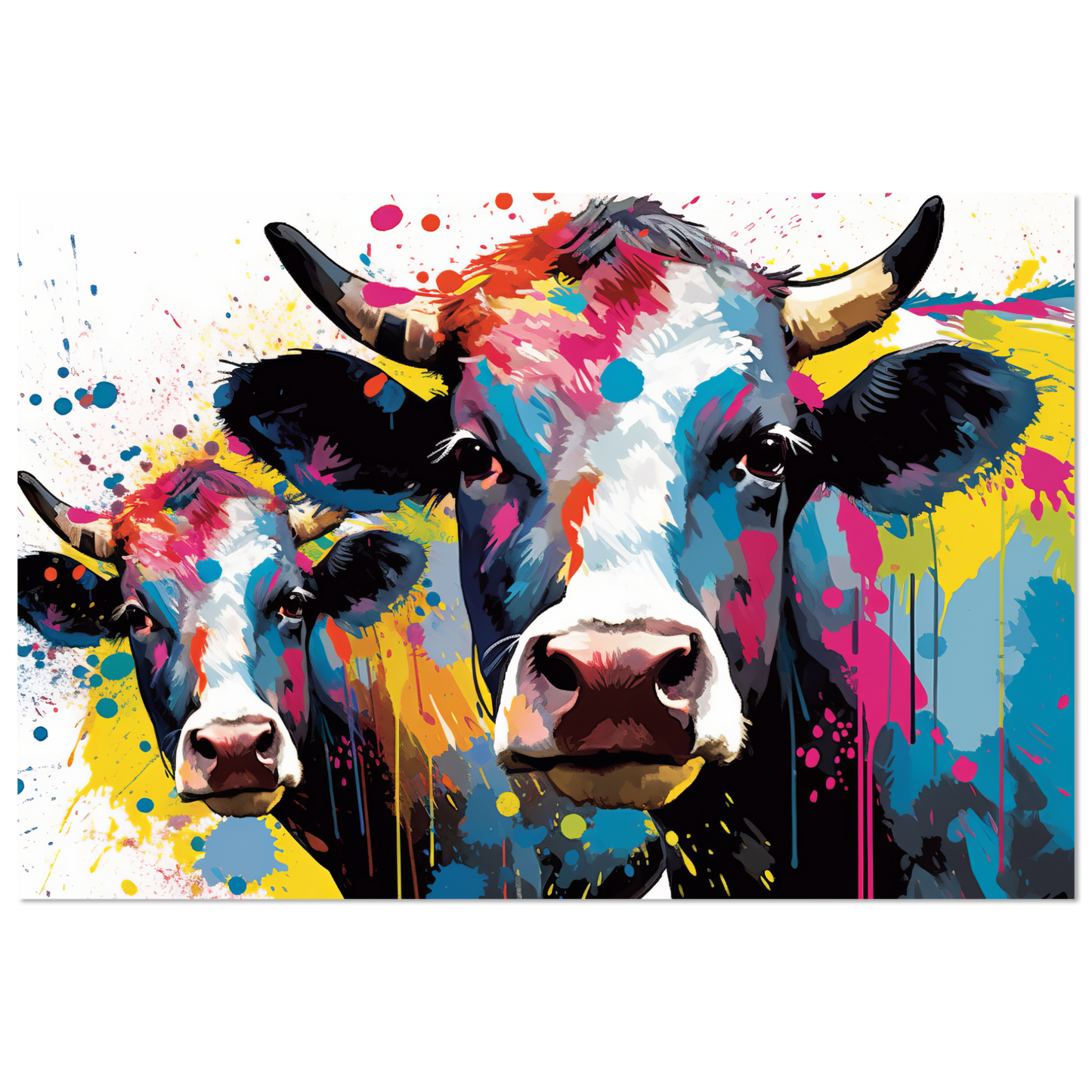 Cow cows pop art (COW23)