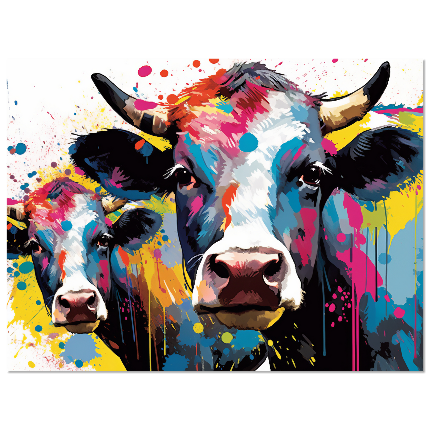 Cow cows pop art (COW23)