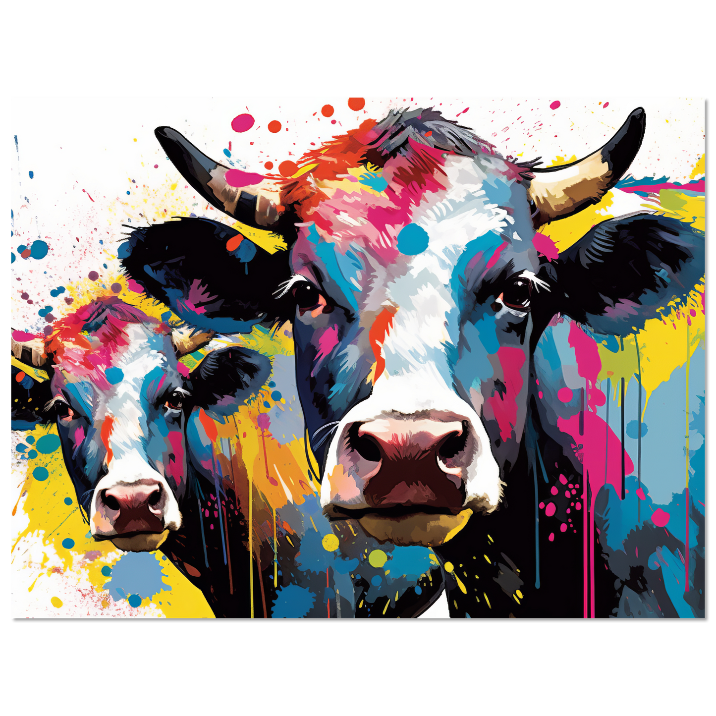 Cow cows pop art (COW23)