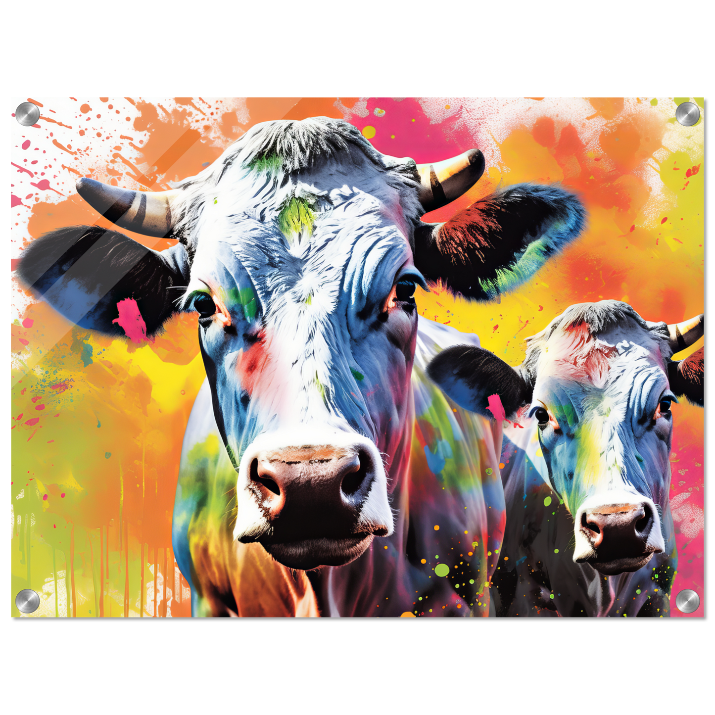 Cow cows pop art (COW24)