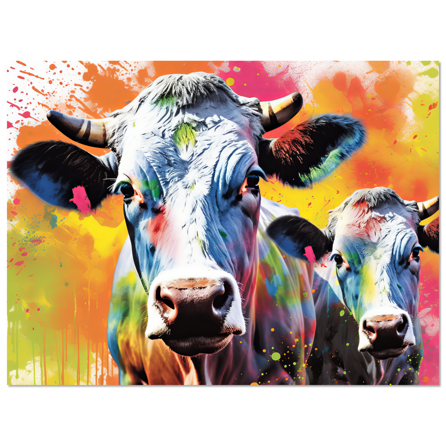 Cow cows pop art (COW24)