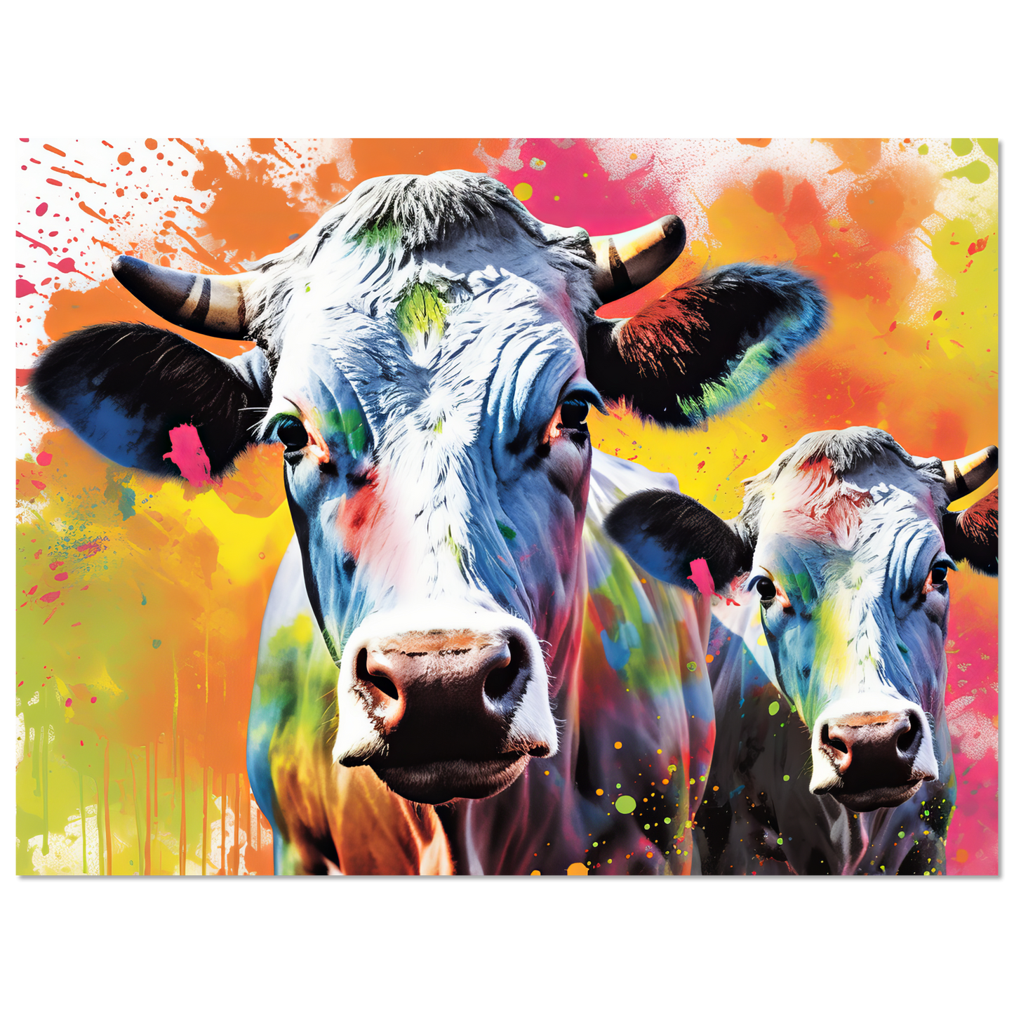 Cow cows pop art (COW24)