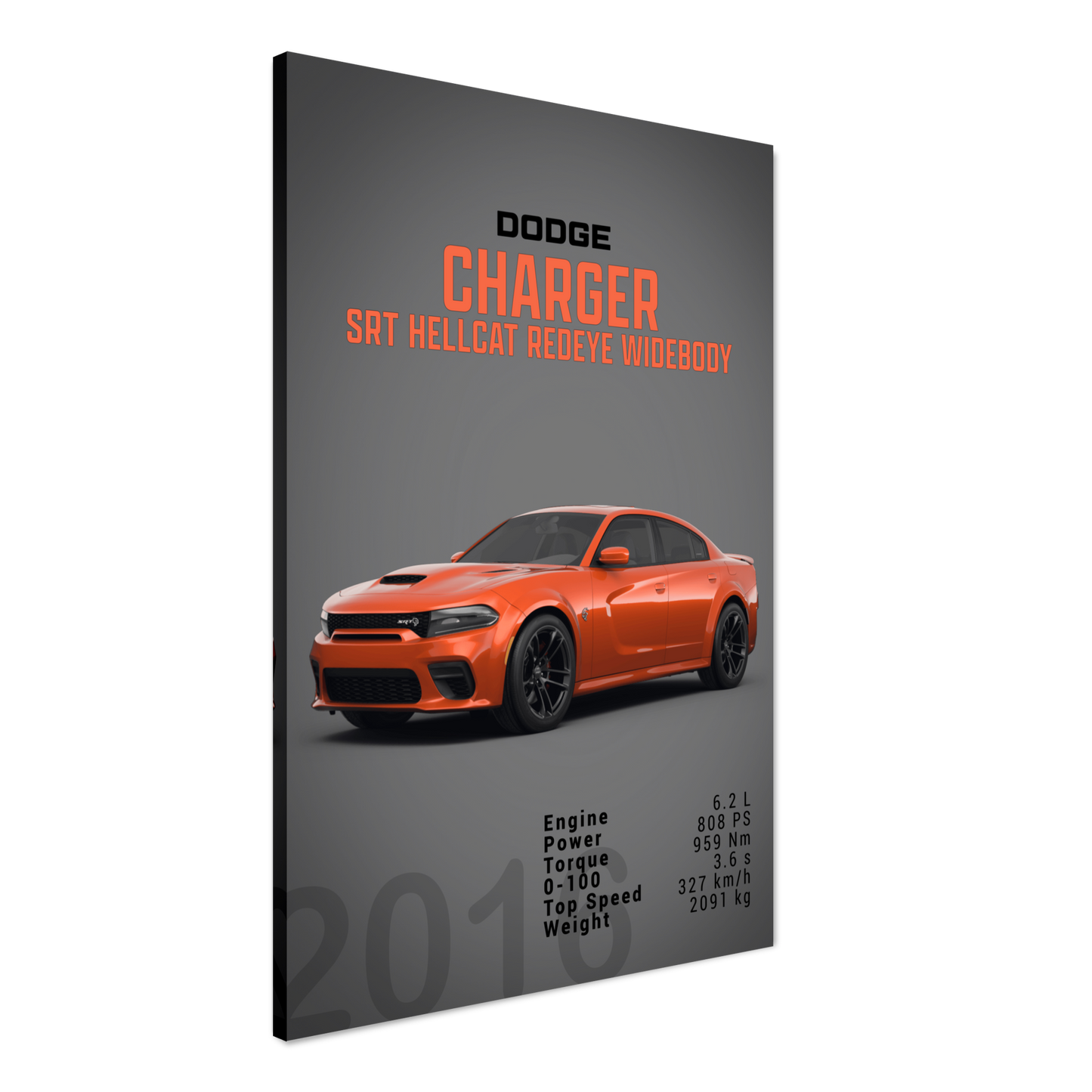 Dodge Charger SRT Hellcat Redeye Widebody (DODGE05D)
