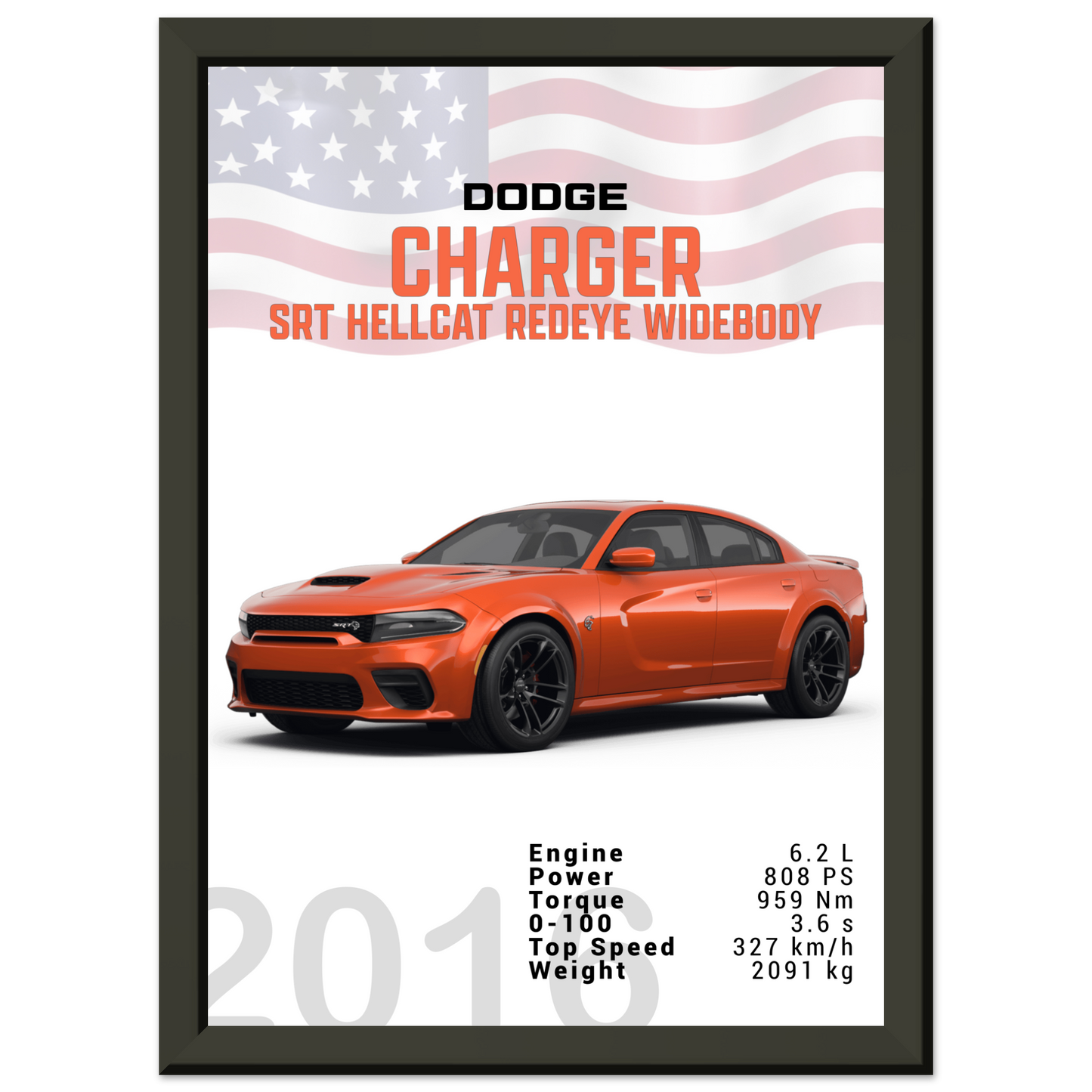 Dodge Charger SRT Hellcat Redeye Widebody (DODGE05)