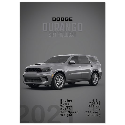 Dodge Durango SRT Hellcat (DODGE06D)