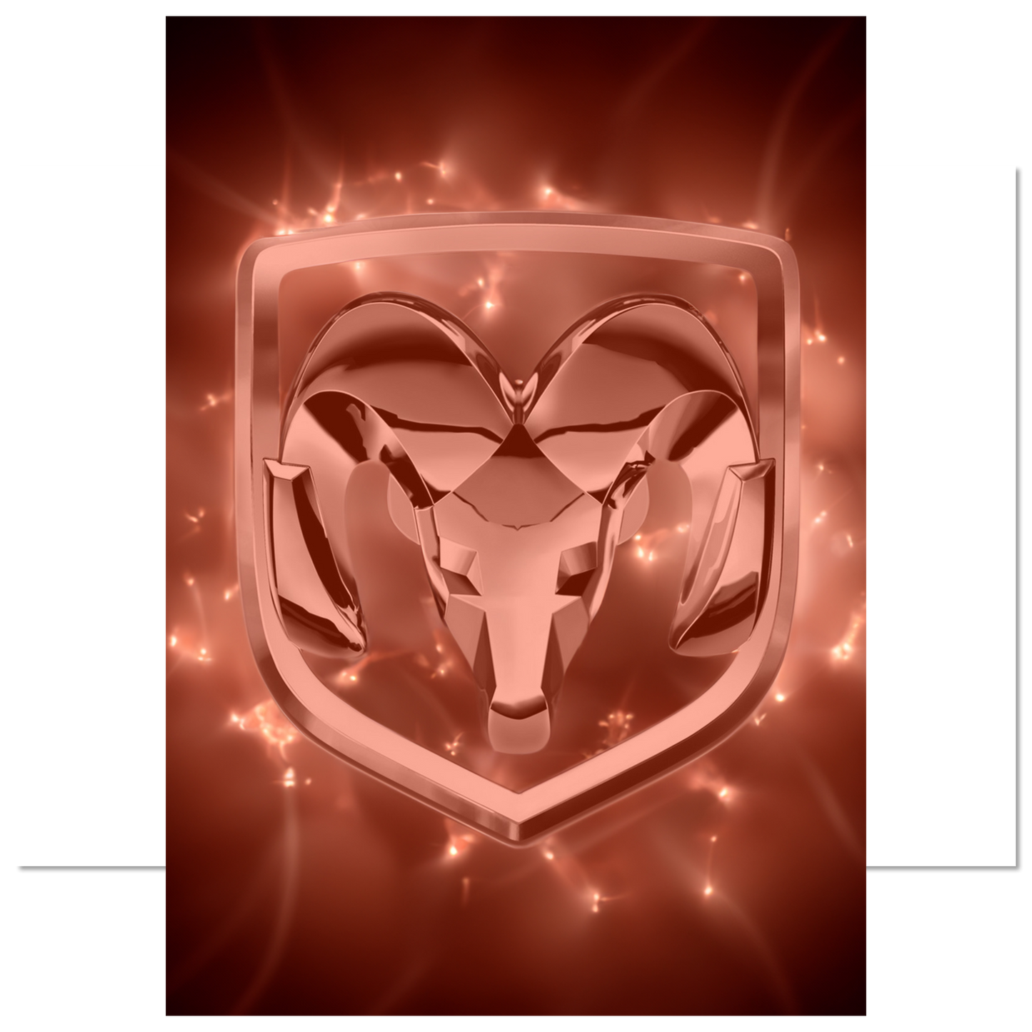 Dodge RAM Embleme Logo (DODGE12)