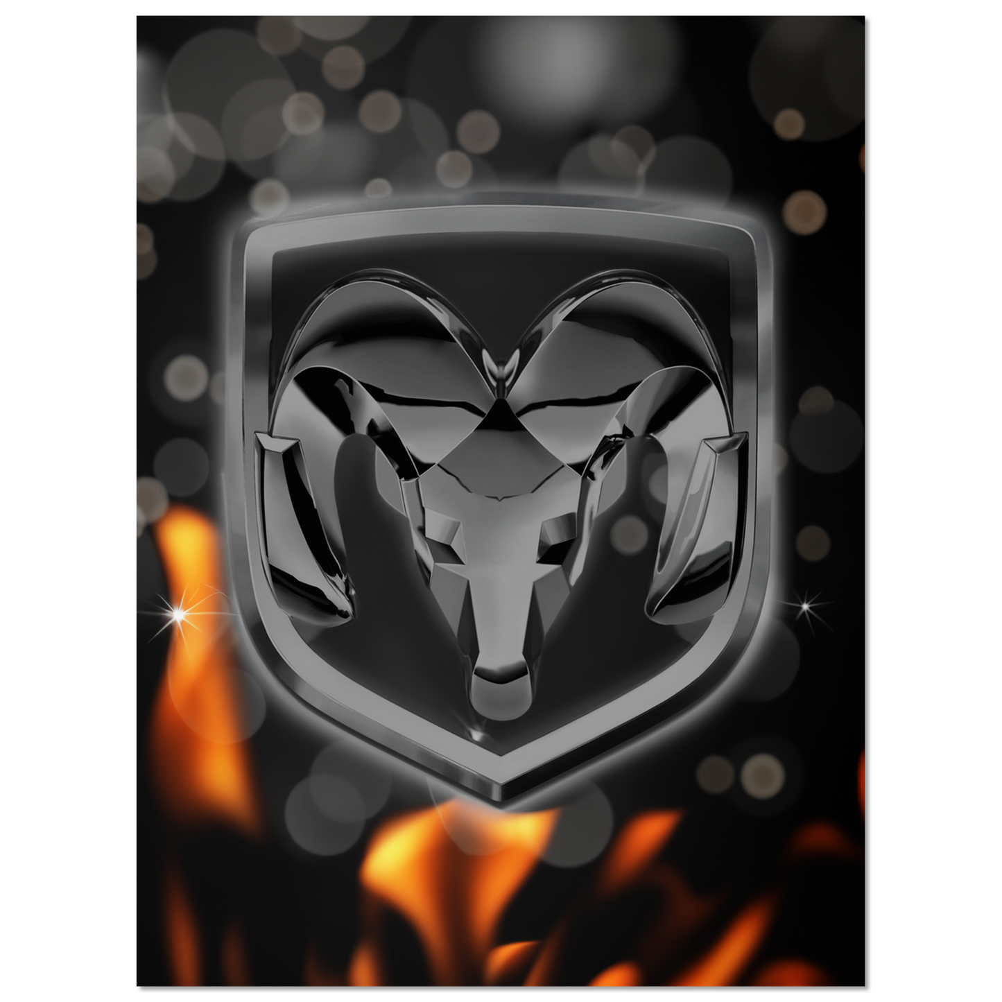 Dodge RAM Embleme Logo (DODGE13)