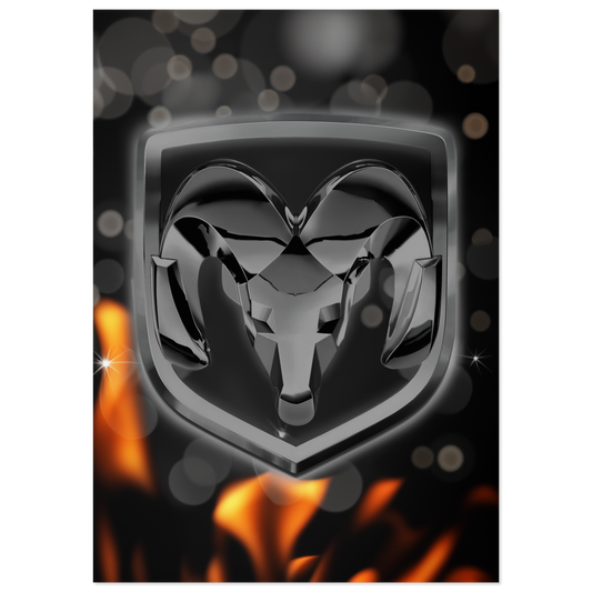 Dodge RAM Embleme Logo (DODGE13)