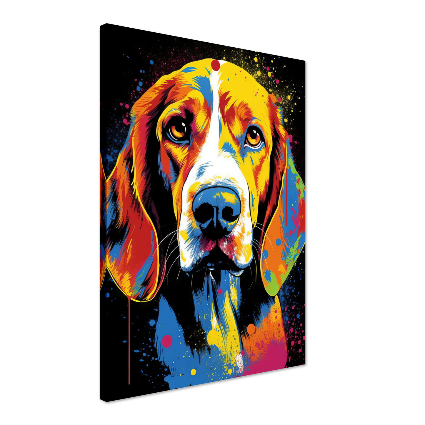 Hund Beagle Pop-Art (DOG110)