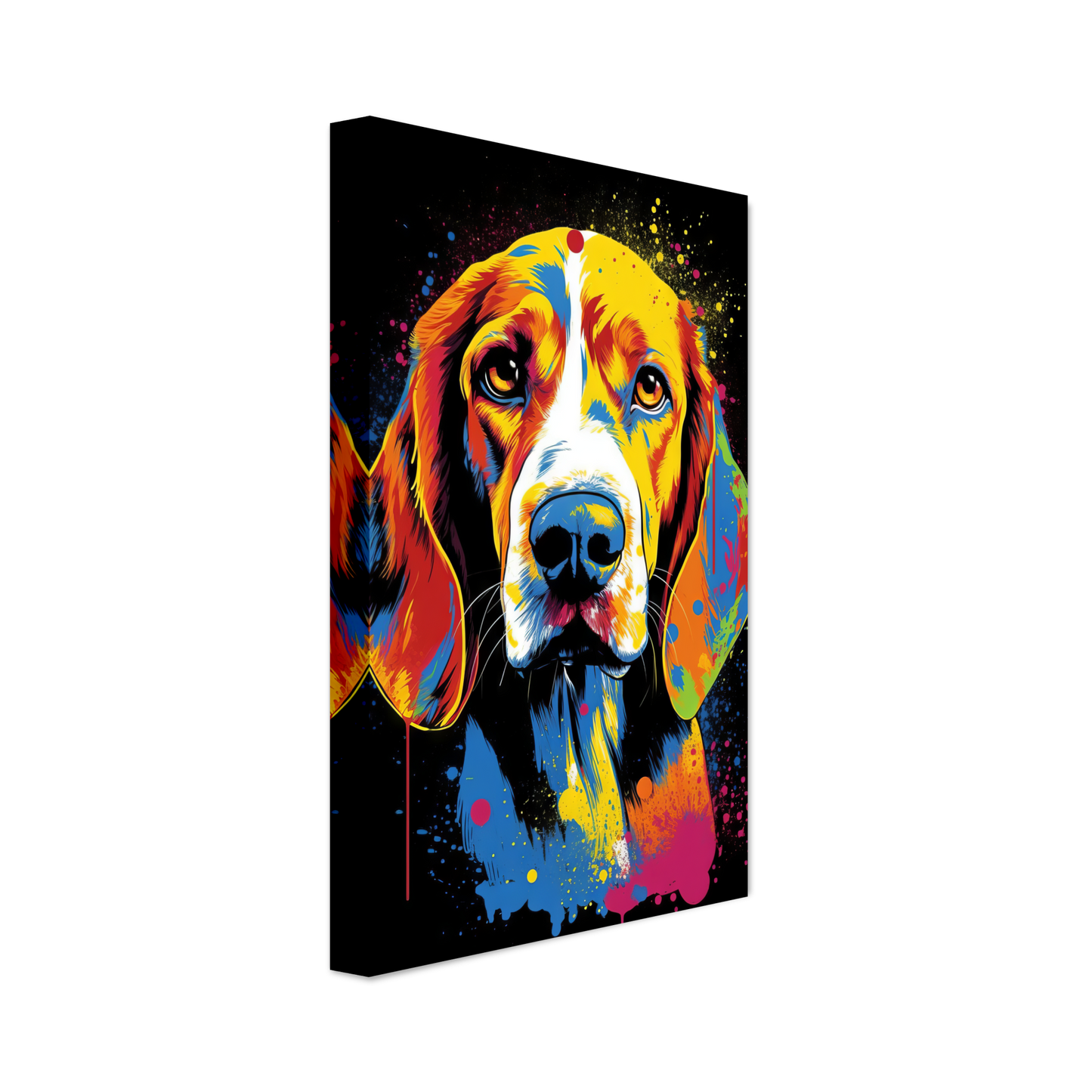 Hund Beagle Pop-Art (DOG110)