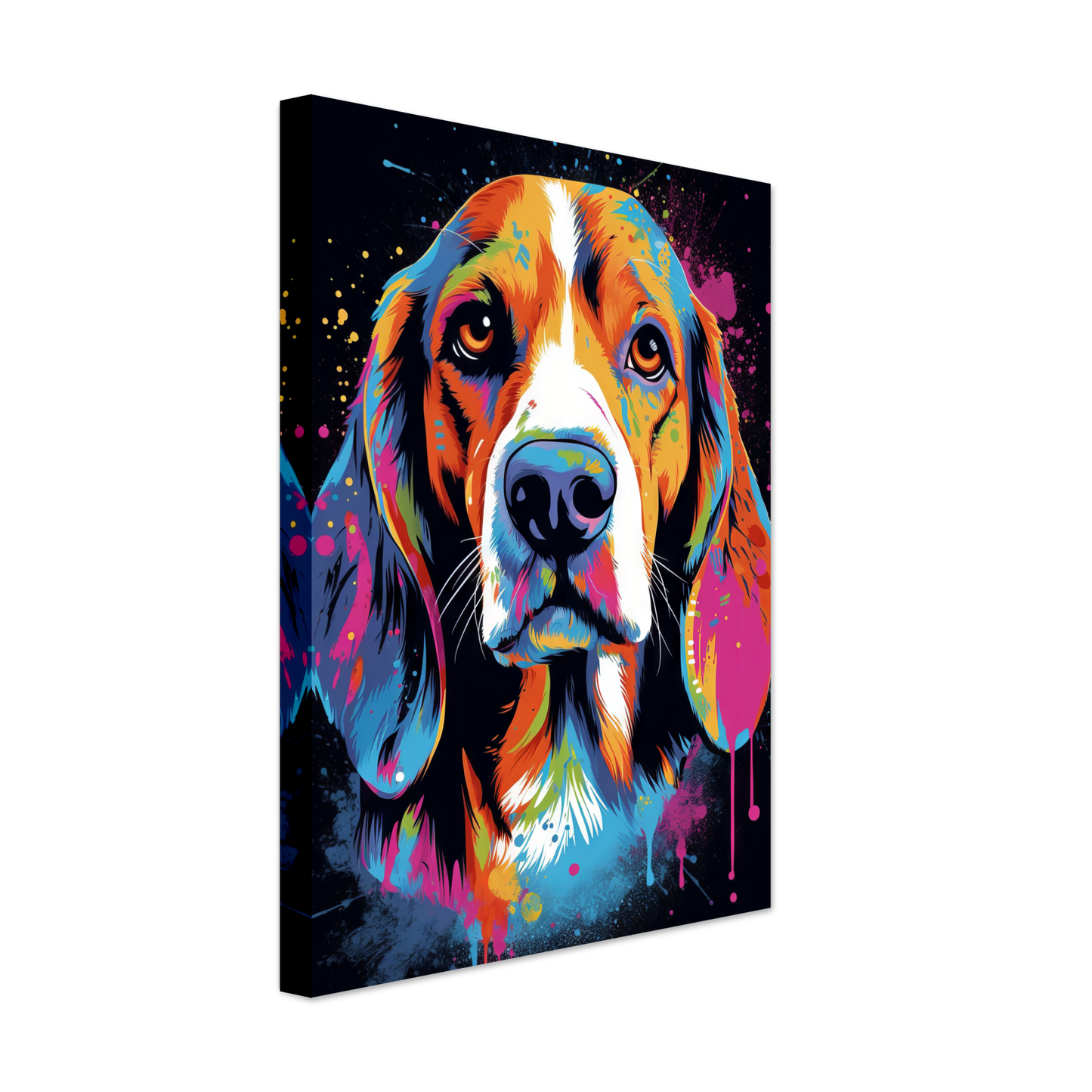 Hund Beagle Pop-Art (DOG111)