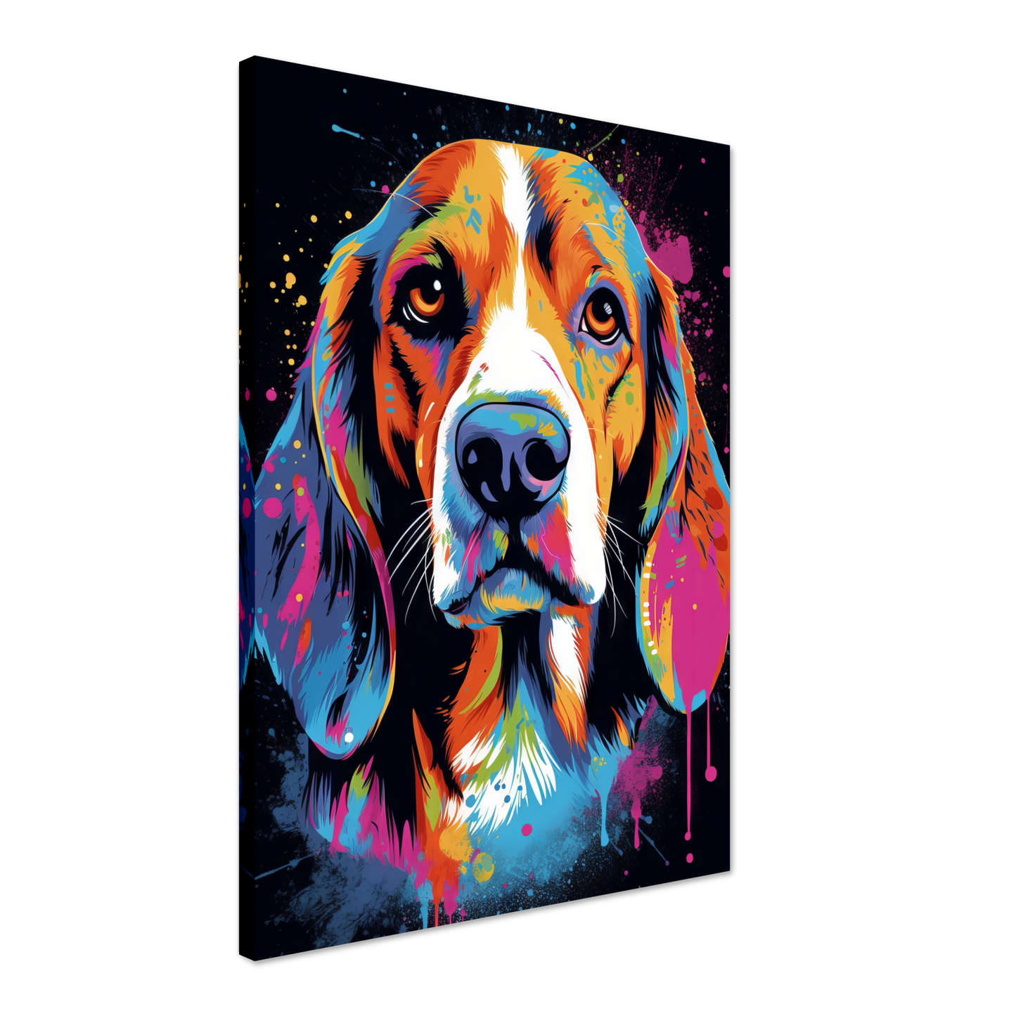 Hund Beagle Pop-Art (DOG111)