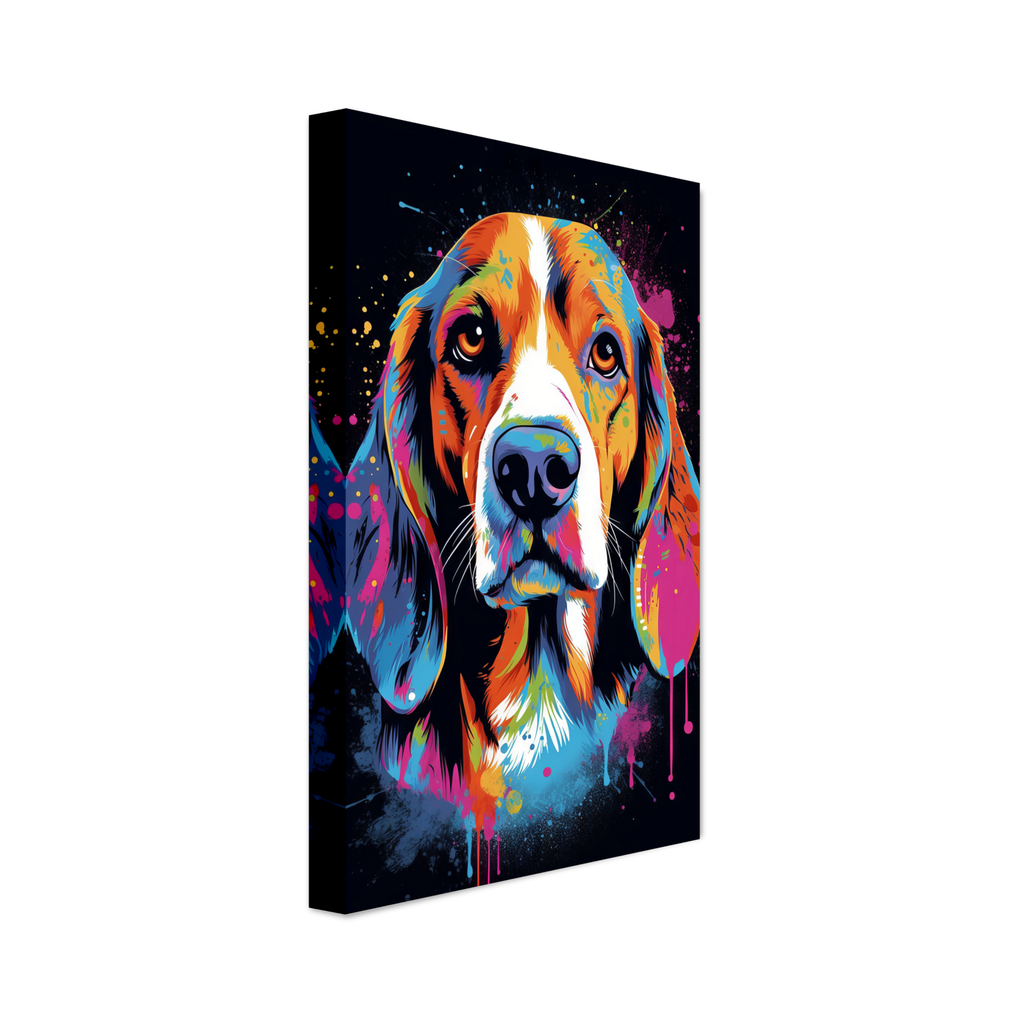 Hund Beagle Pop-Art (DOG111)