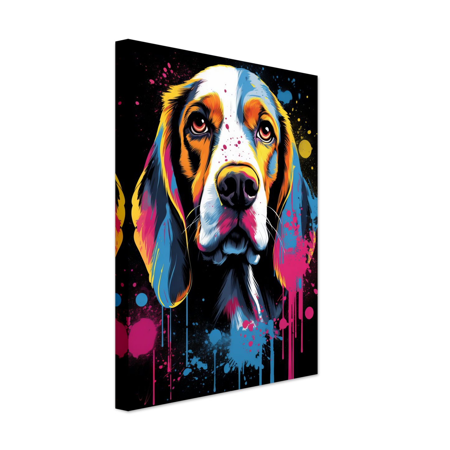 Hund Beagle Pop-Art (DOG112)