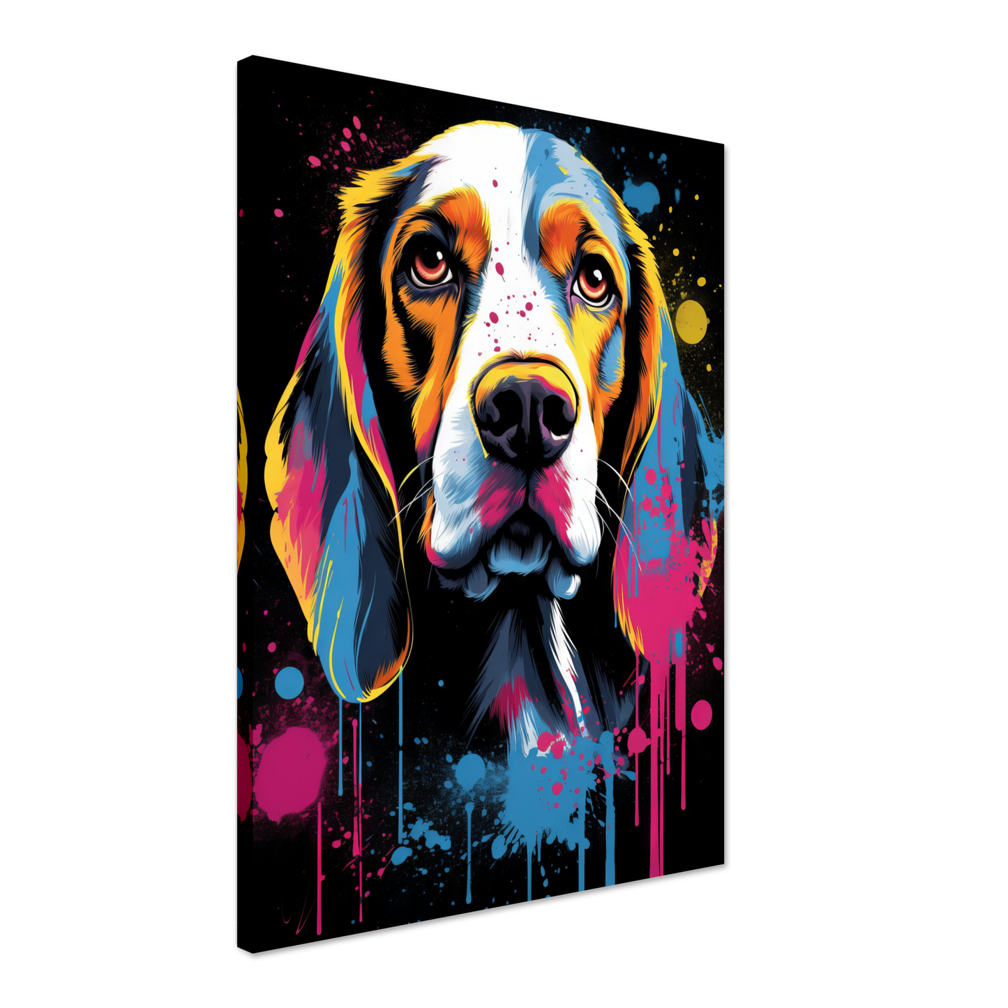 Hund Beagle Pop-Art (DOG112)