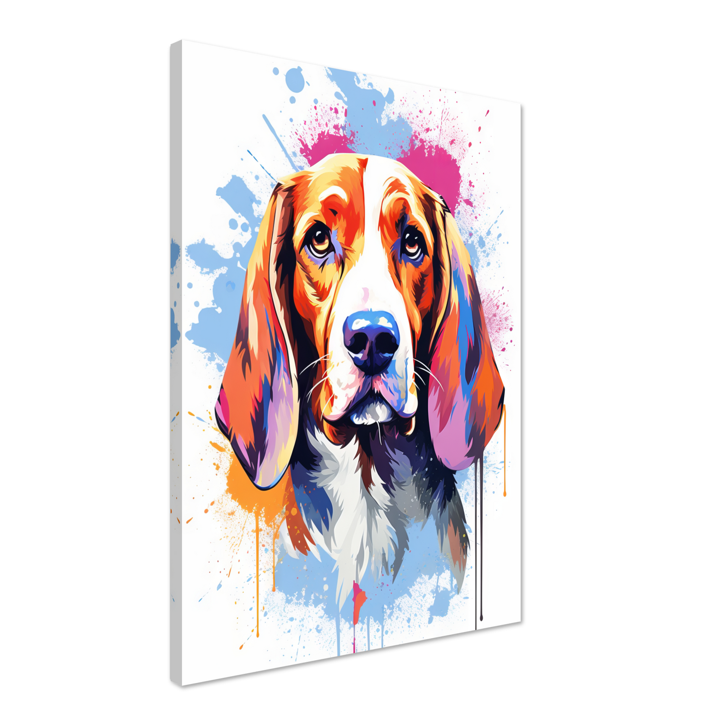 Hund Beagle Pop-Art (DOG113)