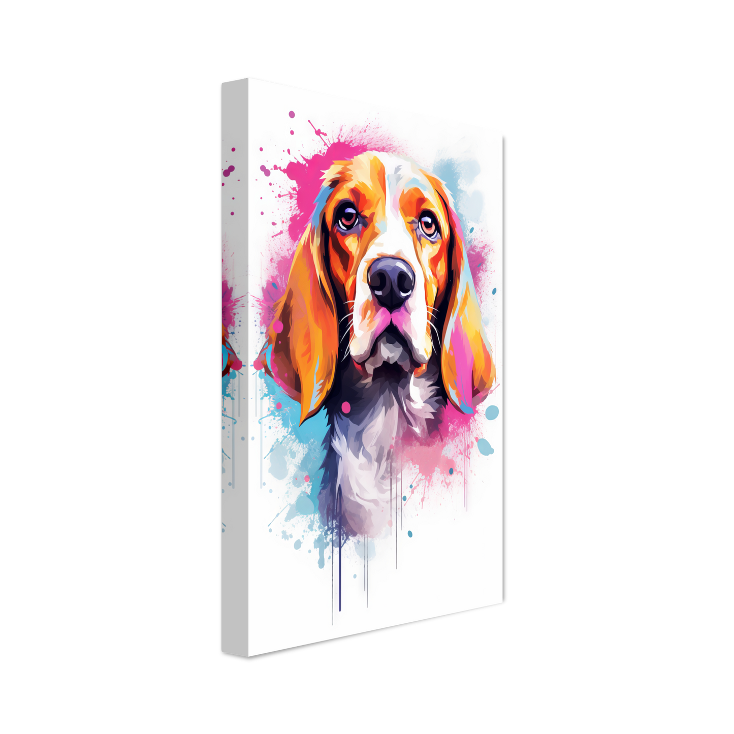 Hund Beagle Pop-Art (DOG114)