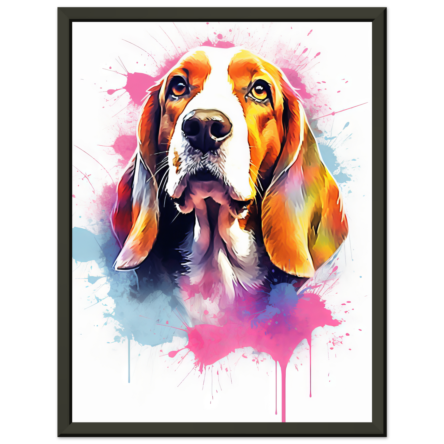 Hund Beagle Pop-Art (DOG115)