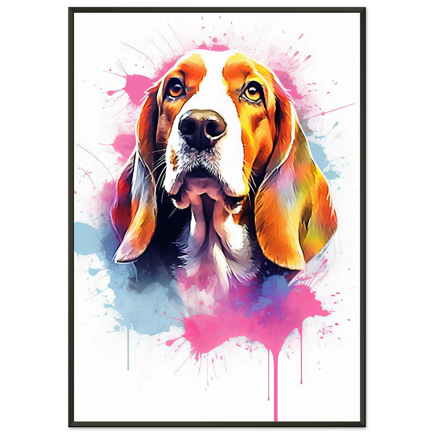 Hund Beagle Pop-Art (DOG115)