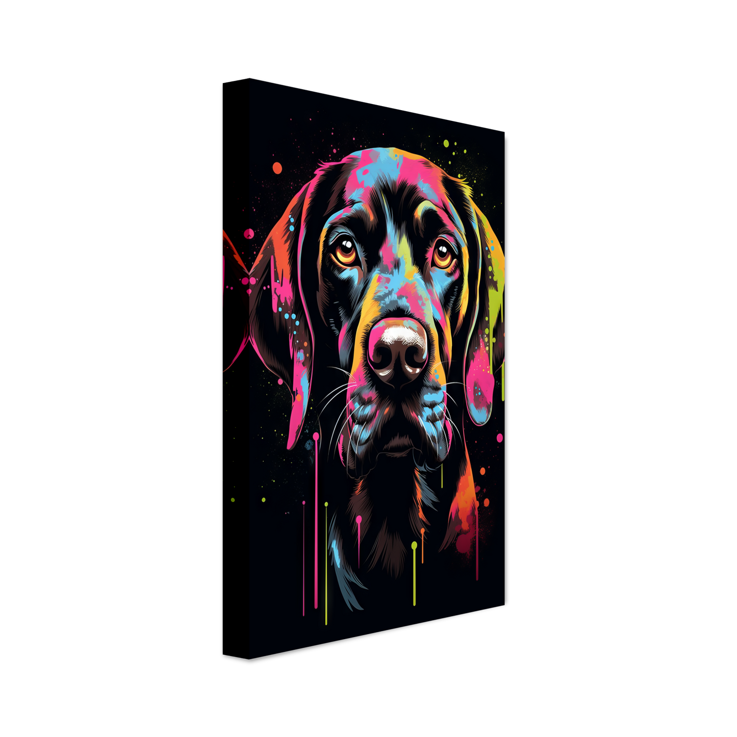 Hund Deutsch Kurzhaar Pop-Art (DOG128)