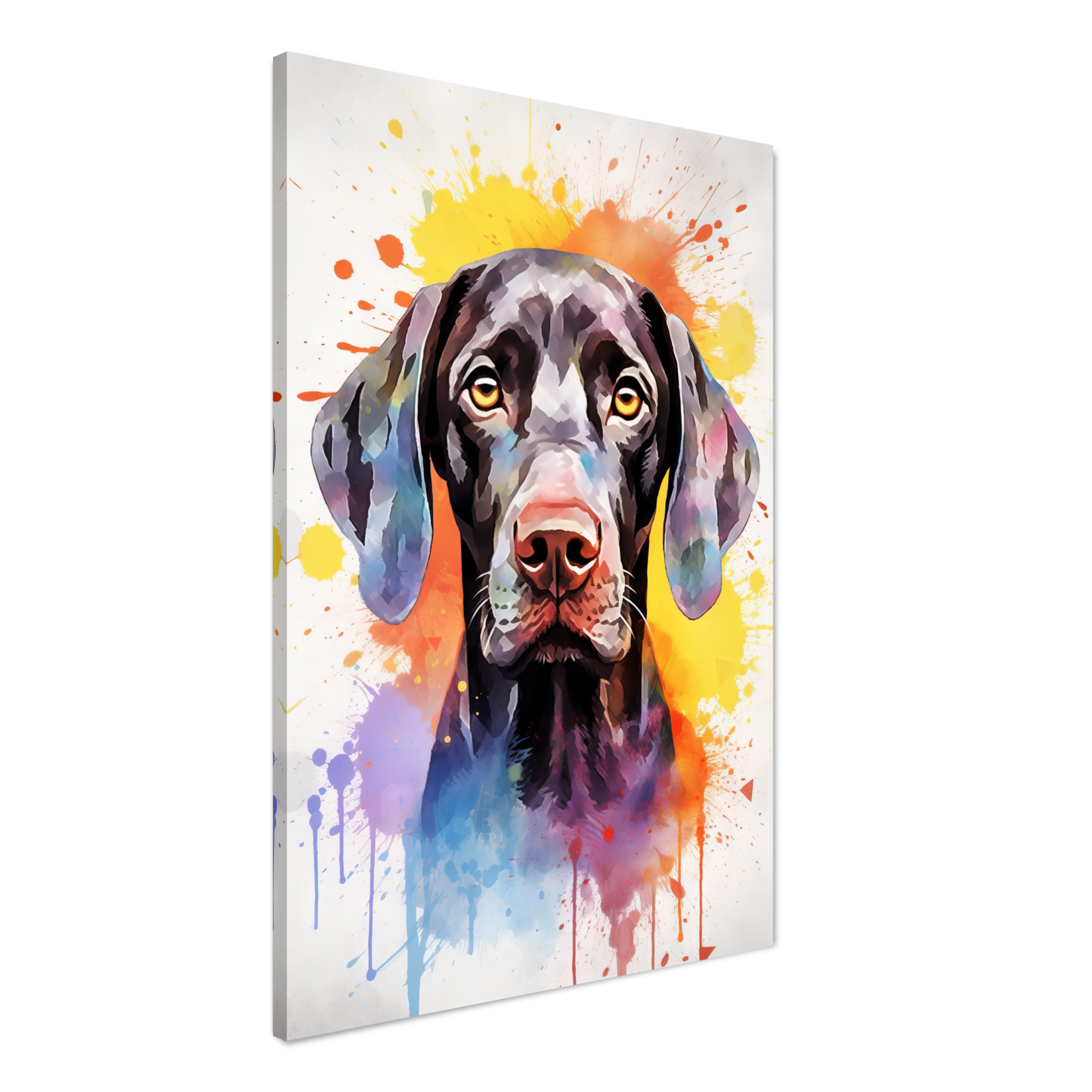 Hund Deutsch Kurzhaar Pop-Art (DOG132)