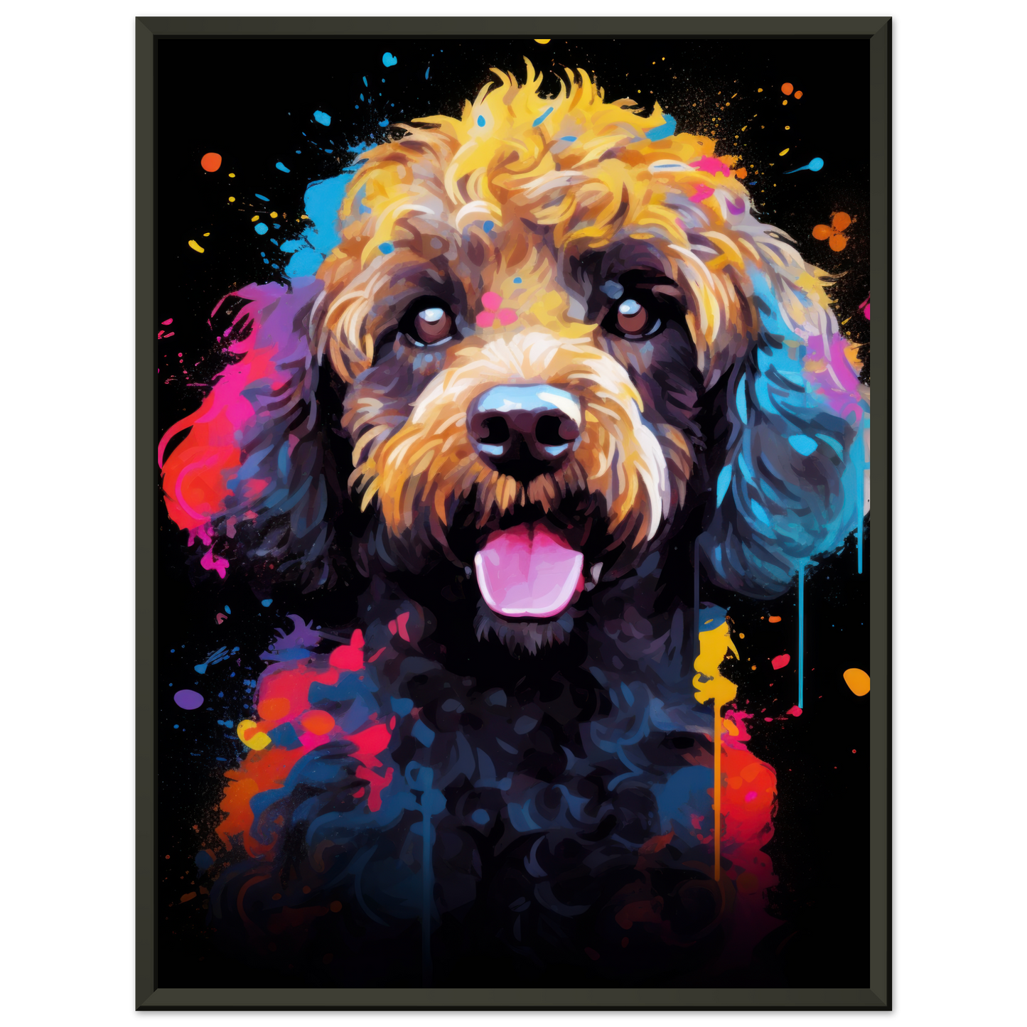 Pudel Pop-Art (DOG149)