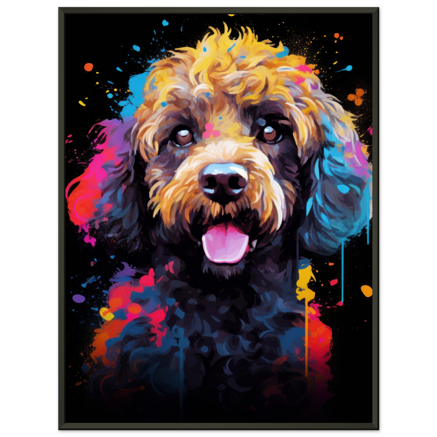 Pudel Pop-Art (DOG149)