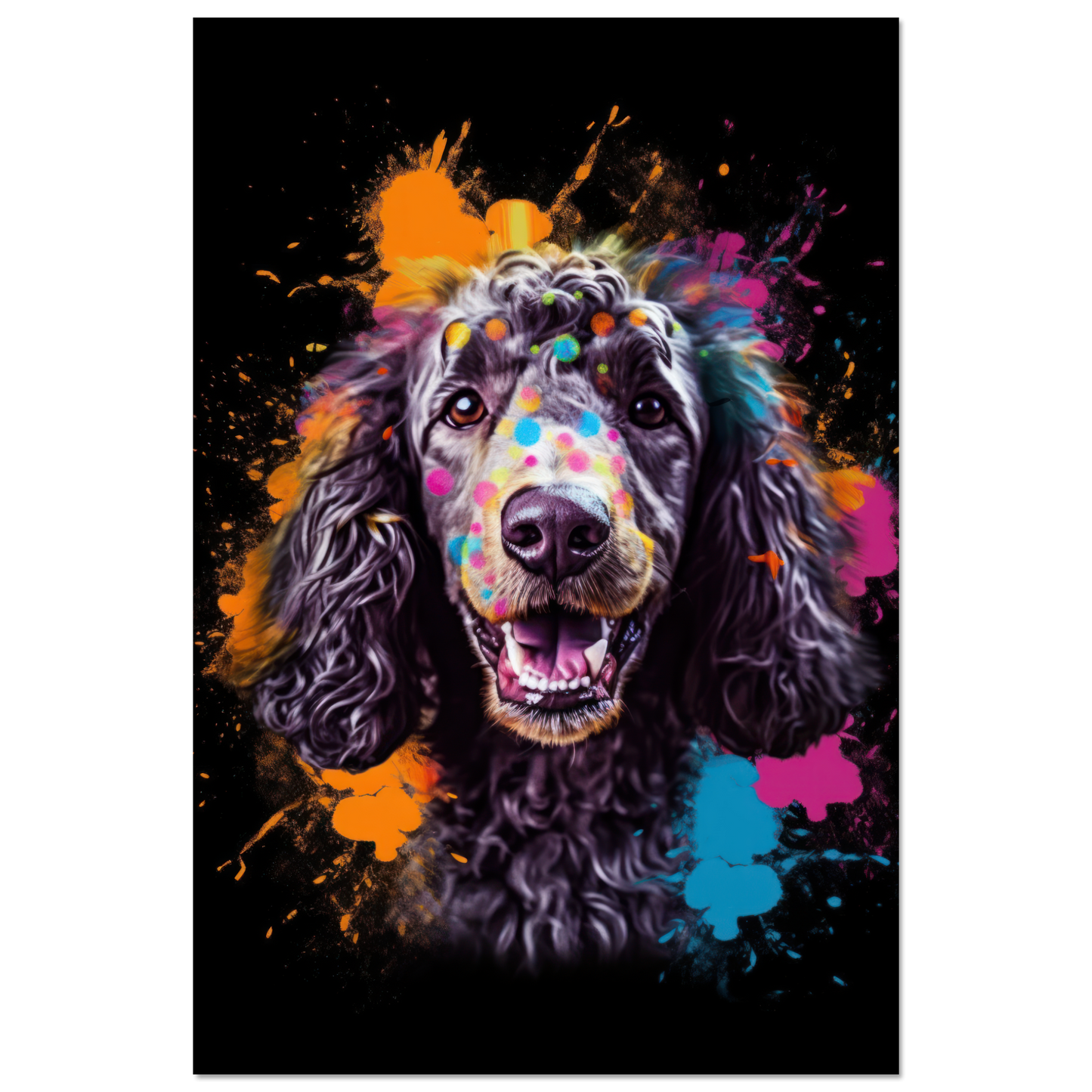 Pudel Pop-Art (DOG151)