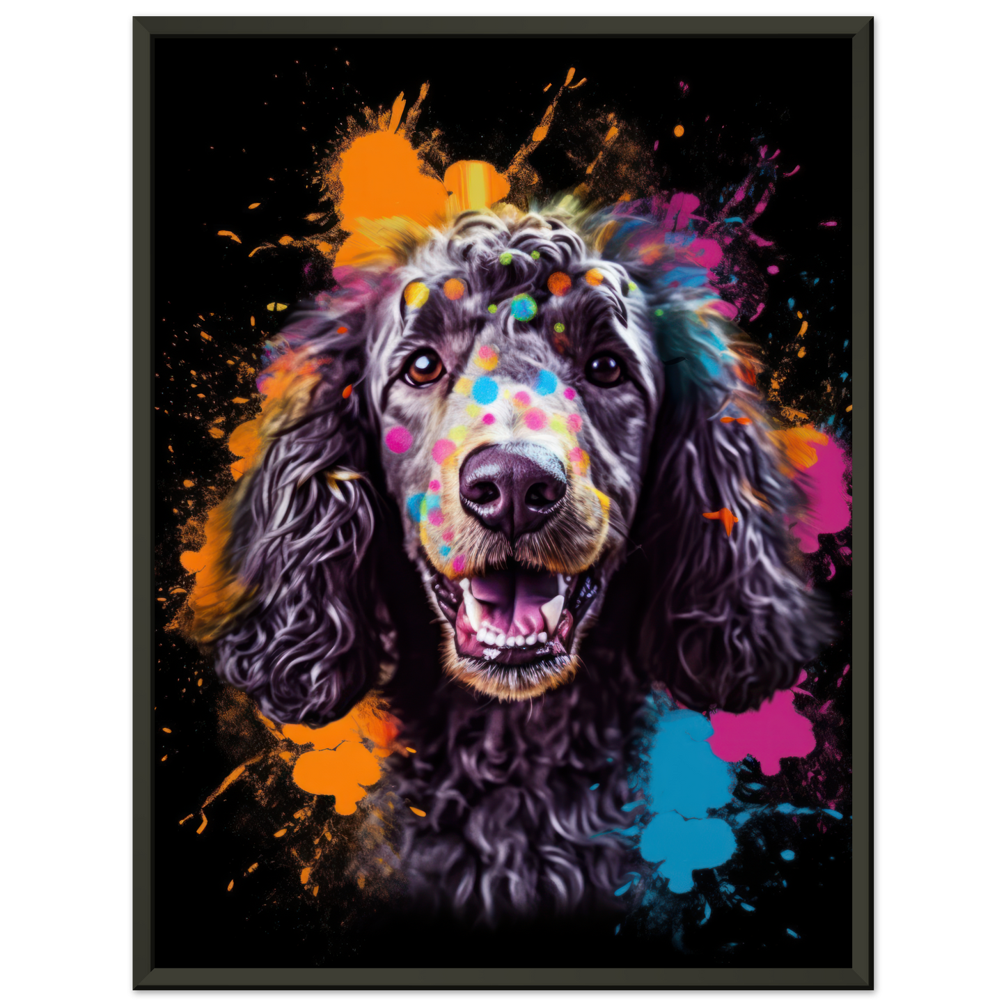 Pudel Pop-Art (DOG151)