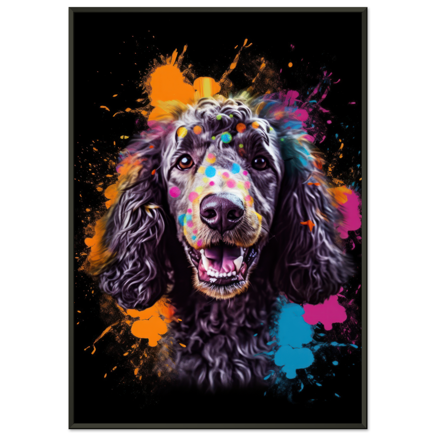 Pudel Pop-Art (DOG151)