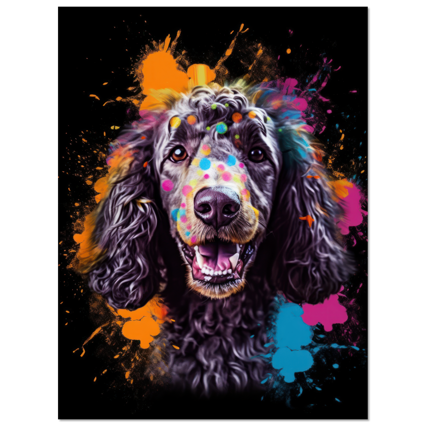 Pudel Pop-Art (DOG151)