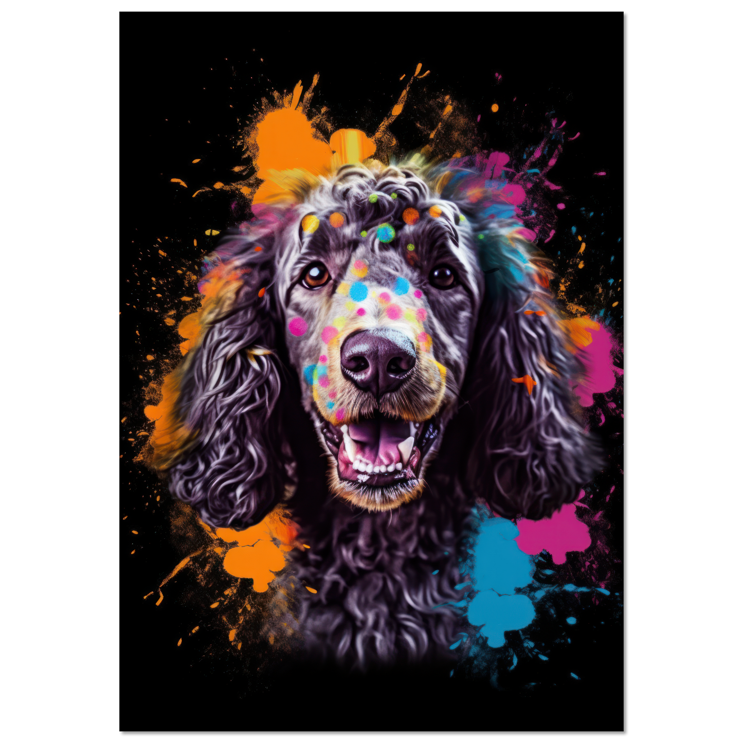 Pudel Pop-Art (DOG151)
