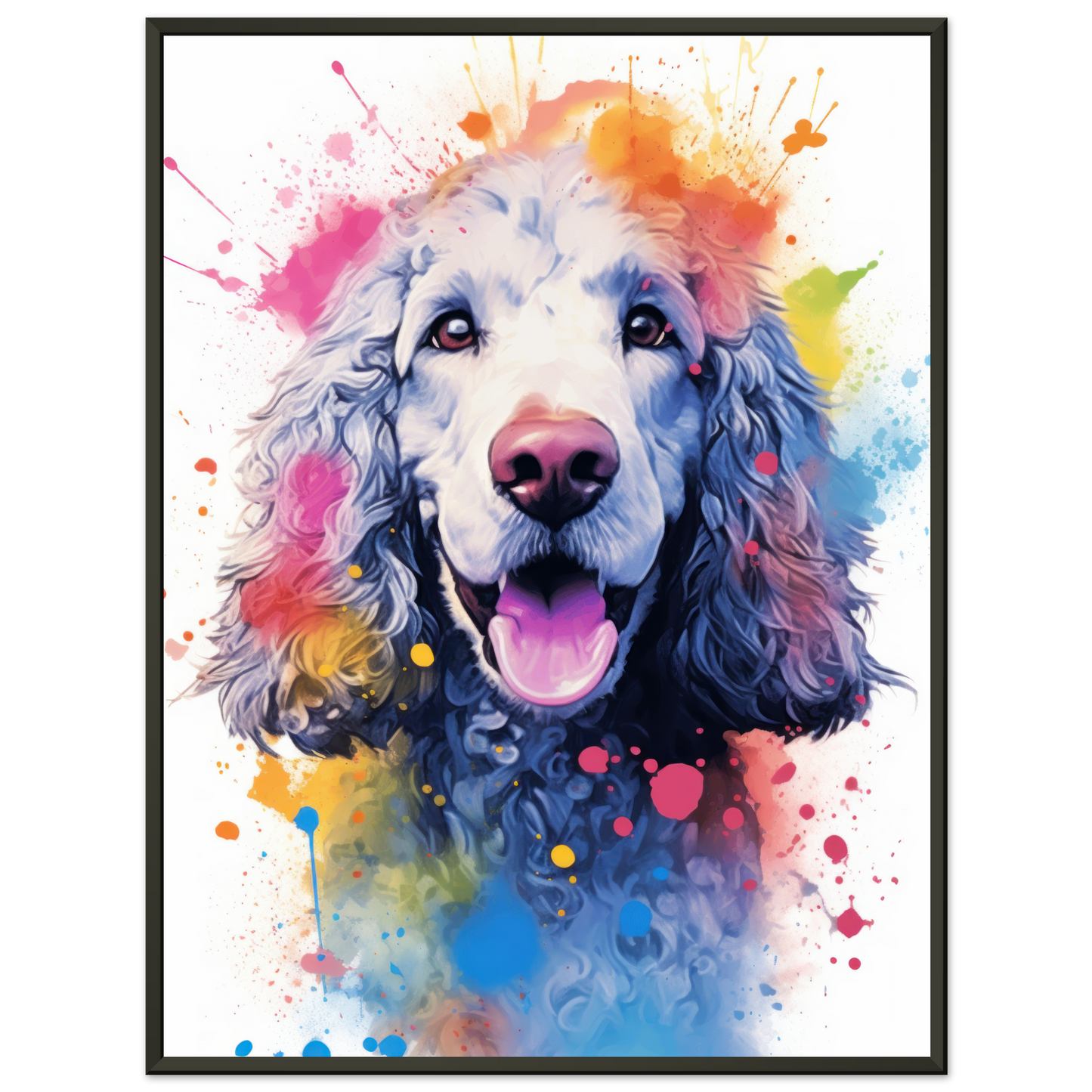 Pudel Pop-Art (DOG153)