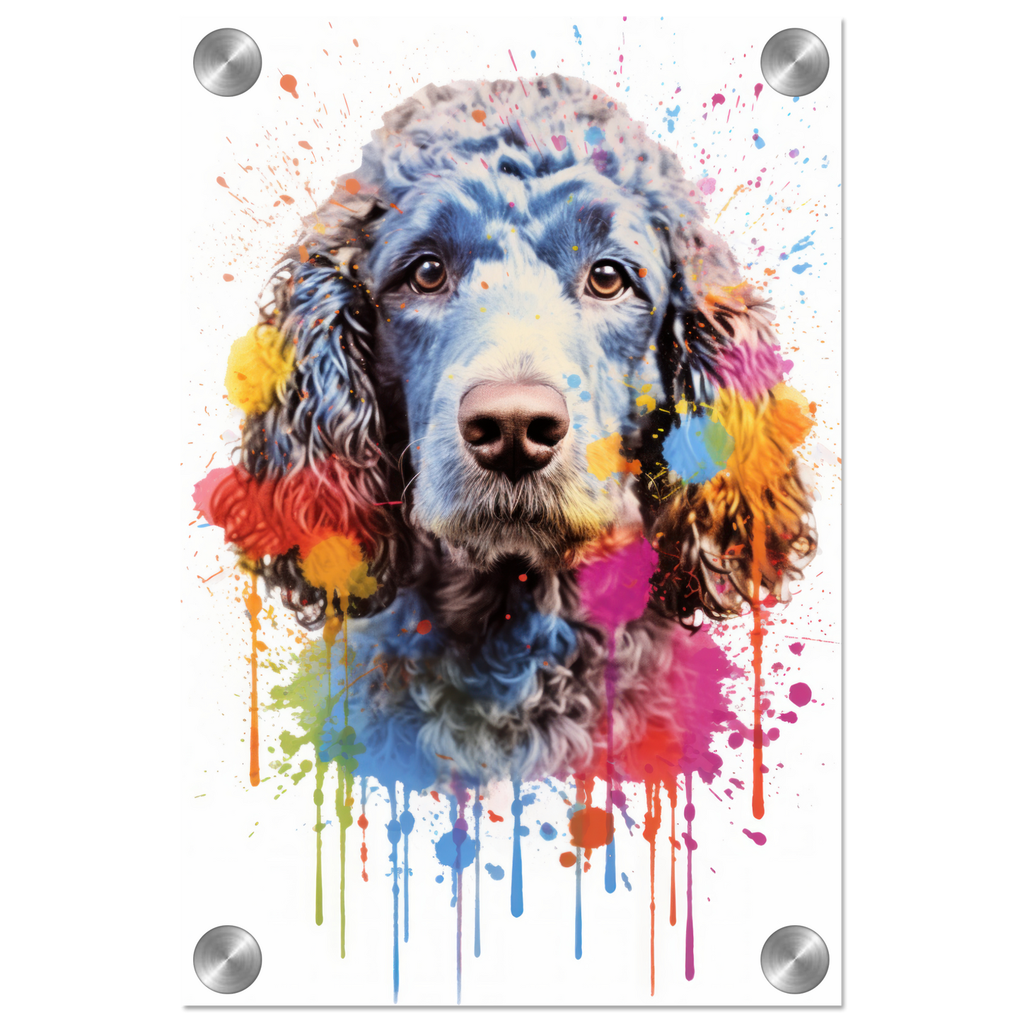 Pudel Pop-Art (DOG155)