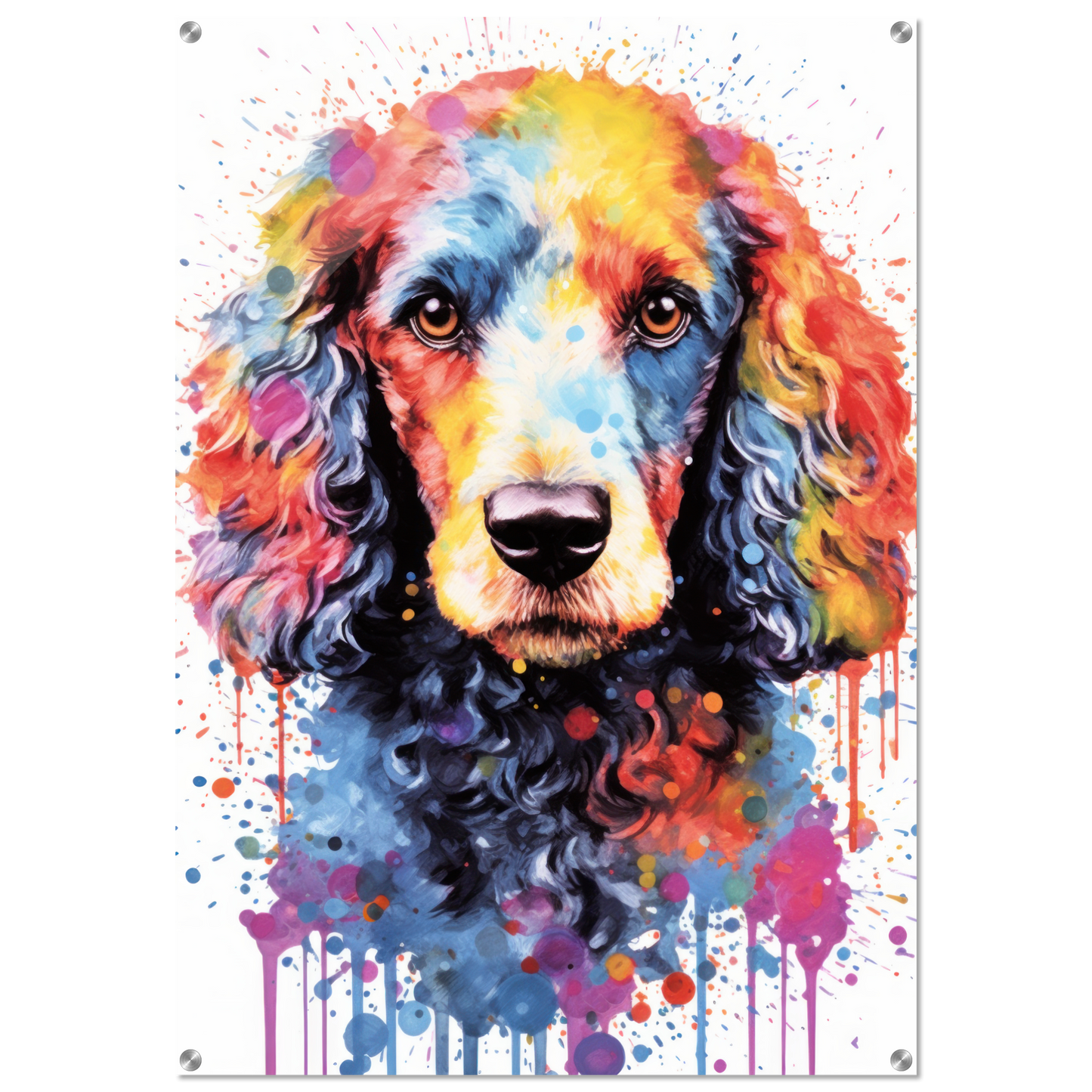 Pudel Pop-Art (DOG156)