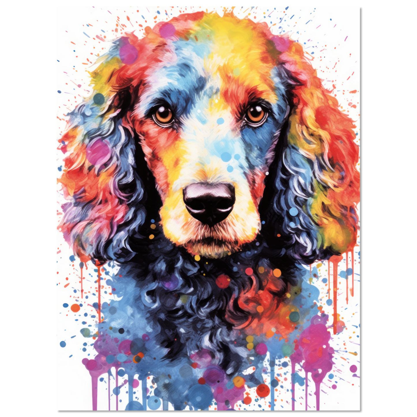 Pudel Pop-Art (DOG156)