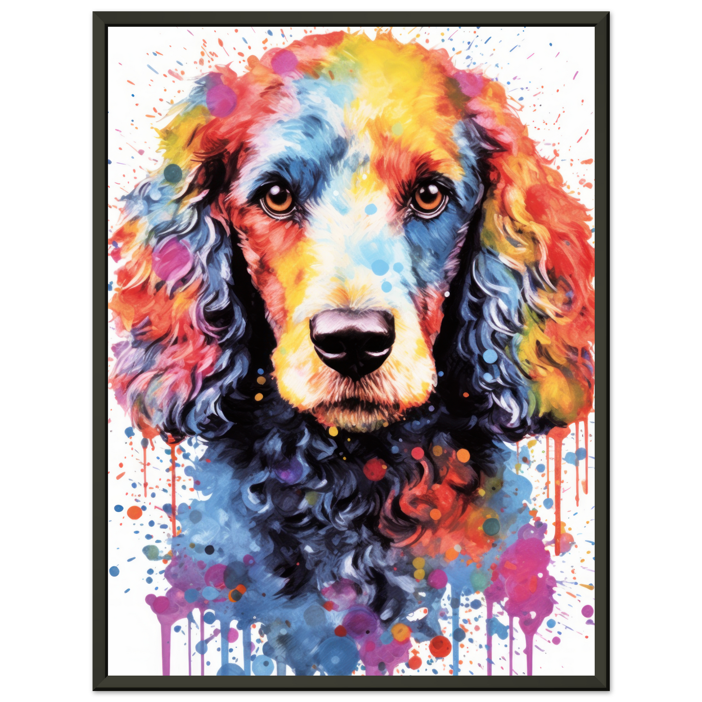 Pudel Pop-Art (DOG156)