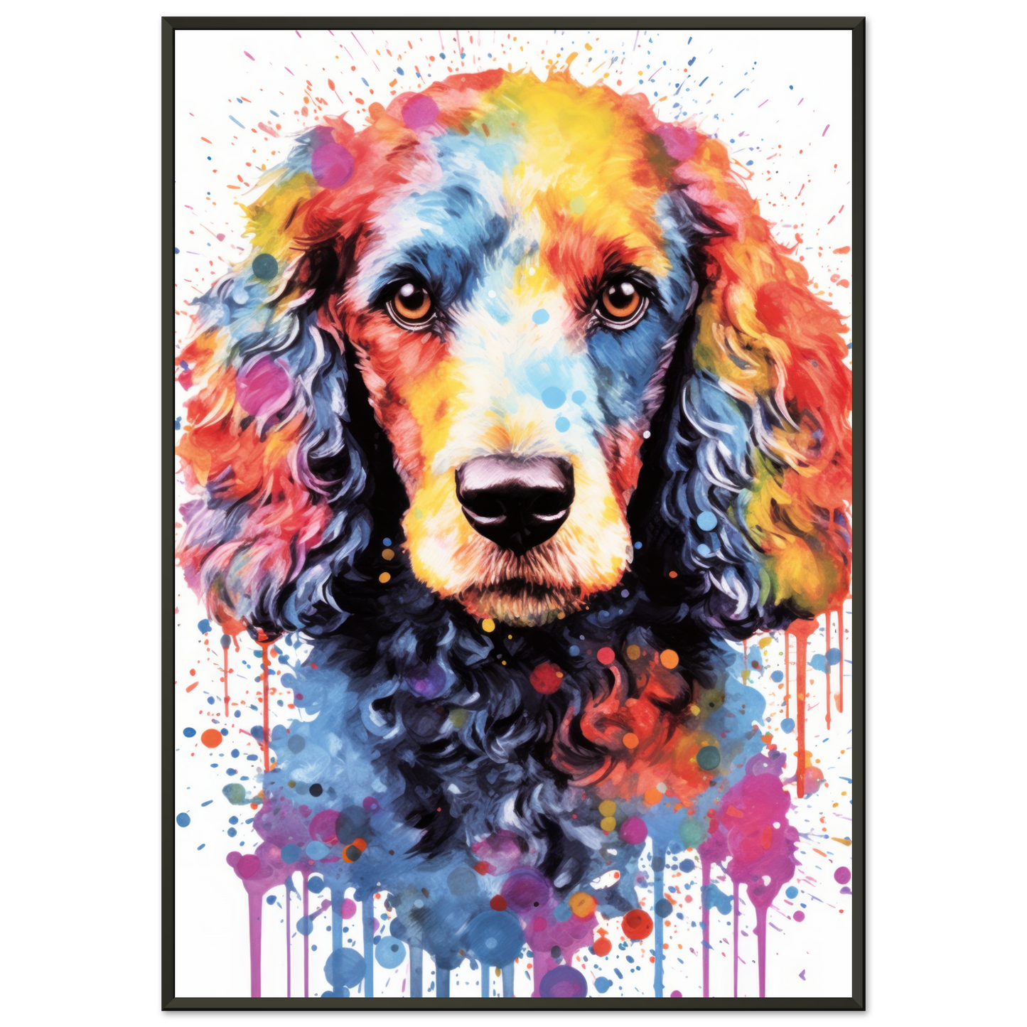 Pudel Pop-Art (DOG156)