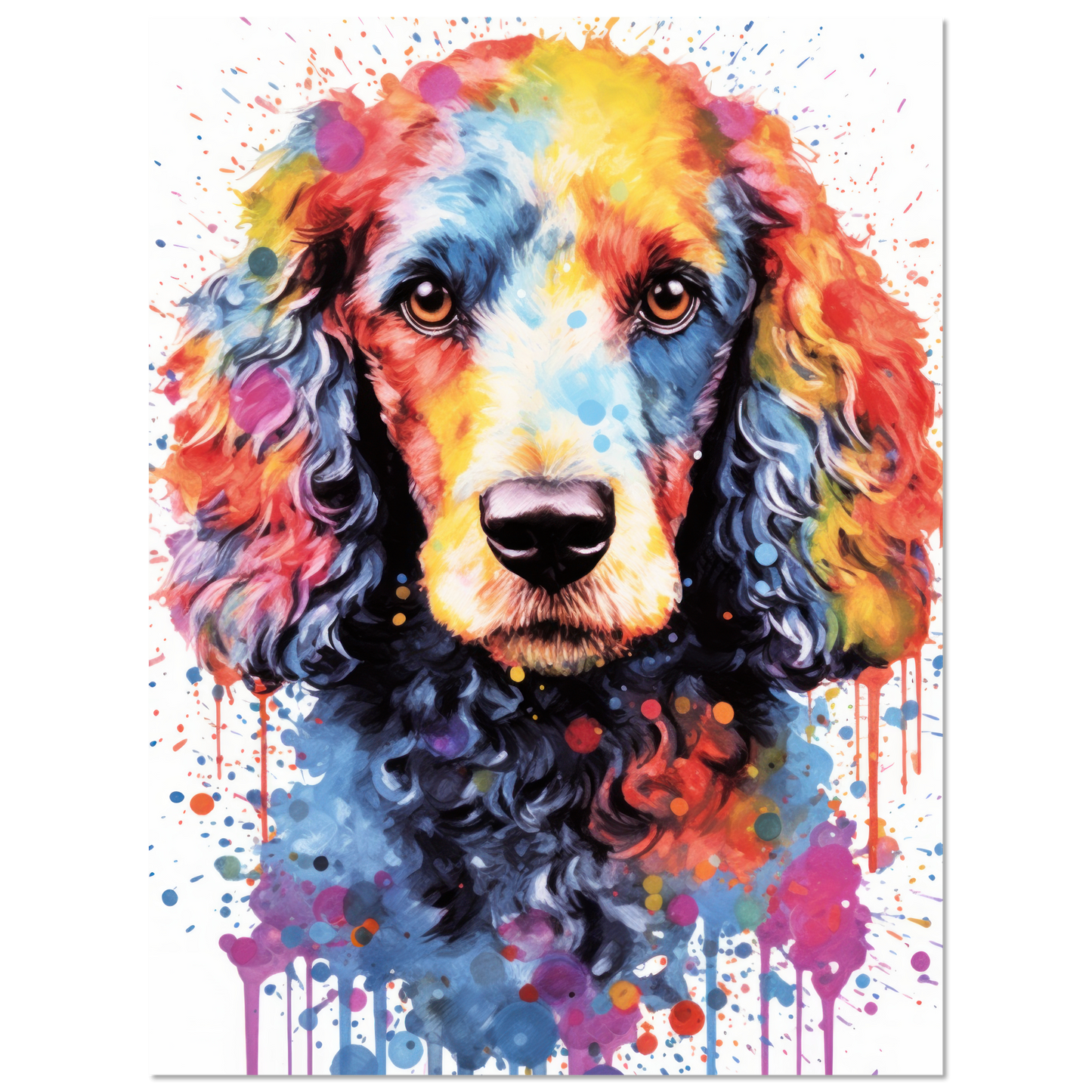 Pudel Pop-Art (DOG156)