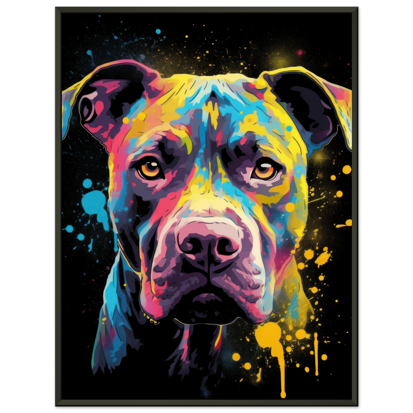 American Staffordshire Terrier Pop Art (DOG158)