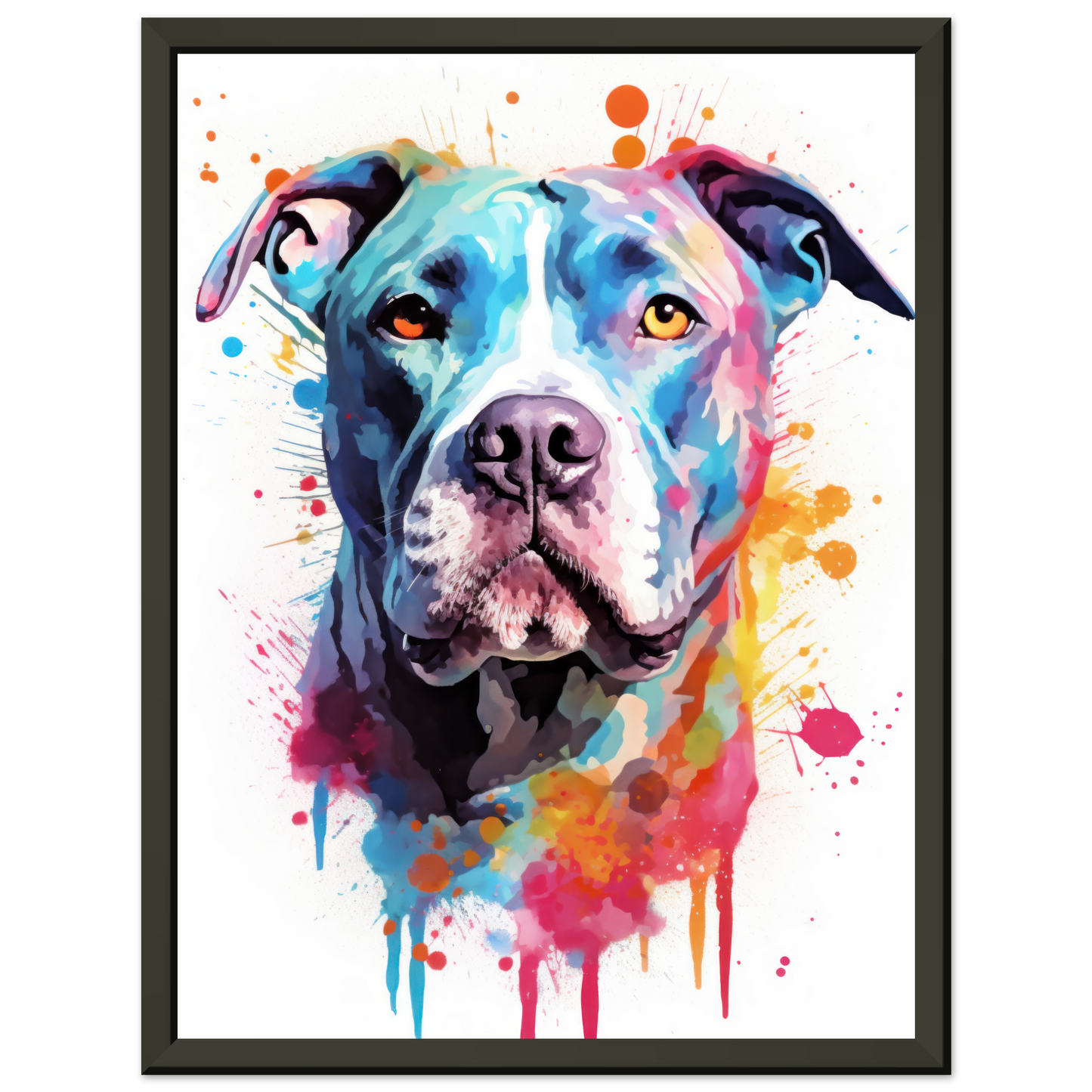 American Staffordshire Terrier Pop Art (DOG161)