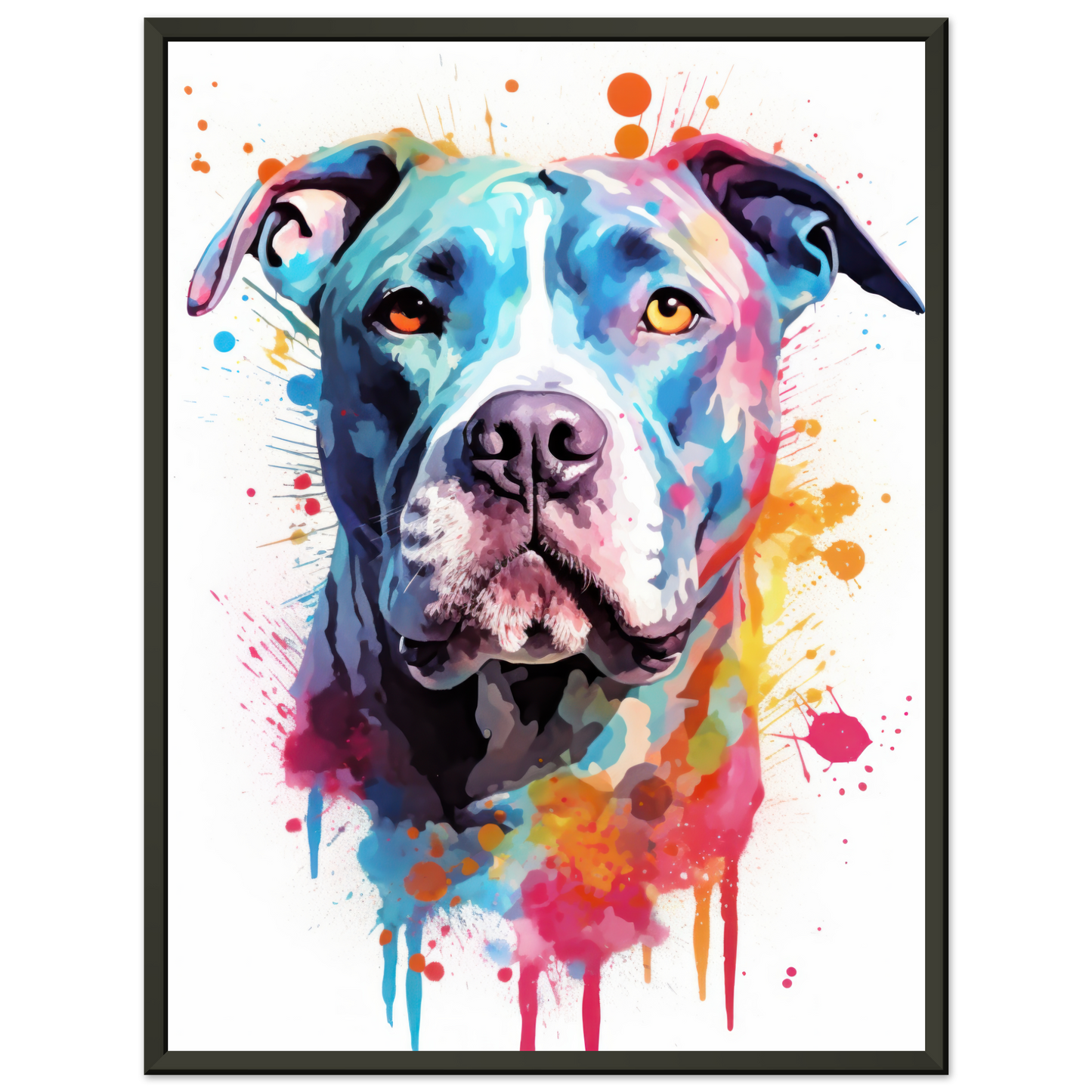 American Staffordshire Terrier Pop Art (DOG161)